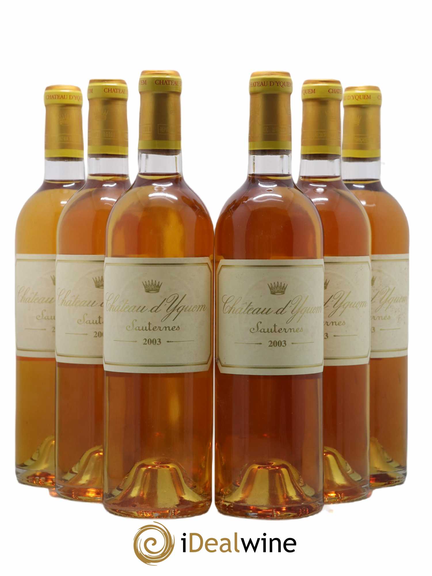 Château d' Yquem 1er Cru Classé Supérieur 2003 - Lotto di 6 bottiglie - 0