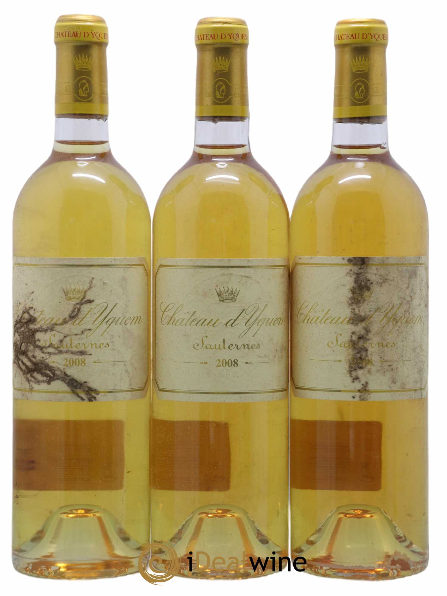 Château d' Yquem 1er Cru Classé Supérieur 2008 - Lotto di 6 bottiglie - 1