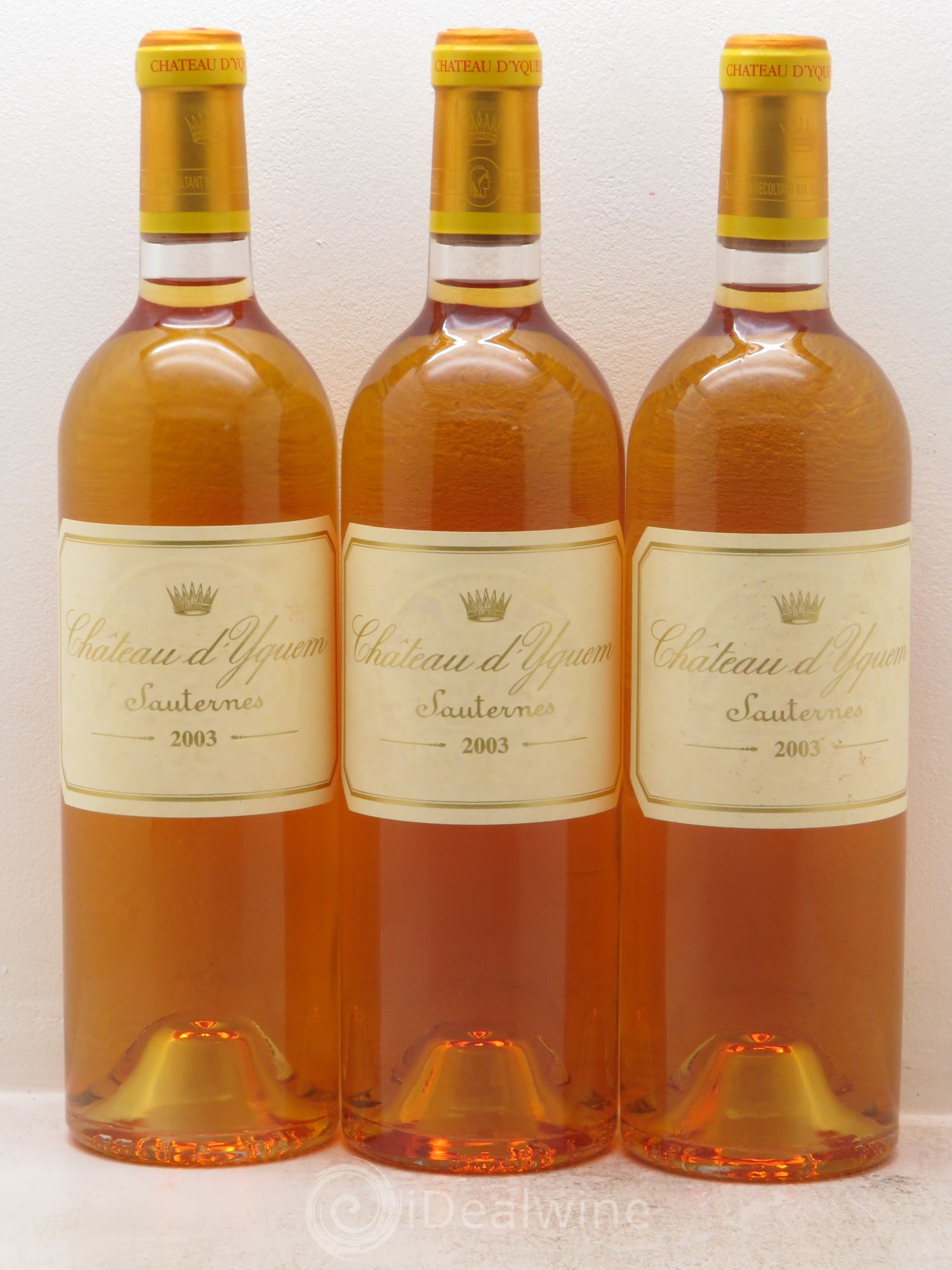 Château d' Yquem 1er Cru Classé Supérieur 2003 - Lotto di 6 bottiglie - 1