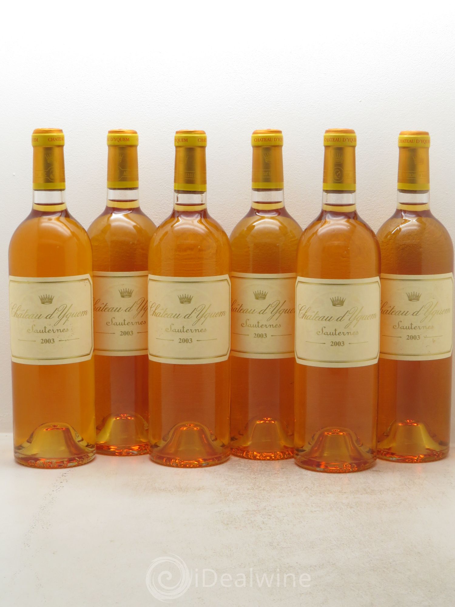 Château d' Yquem 1er Cru Classé Supérieur 2003 - Lotto di 6 bottiglie - 0