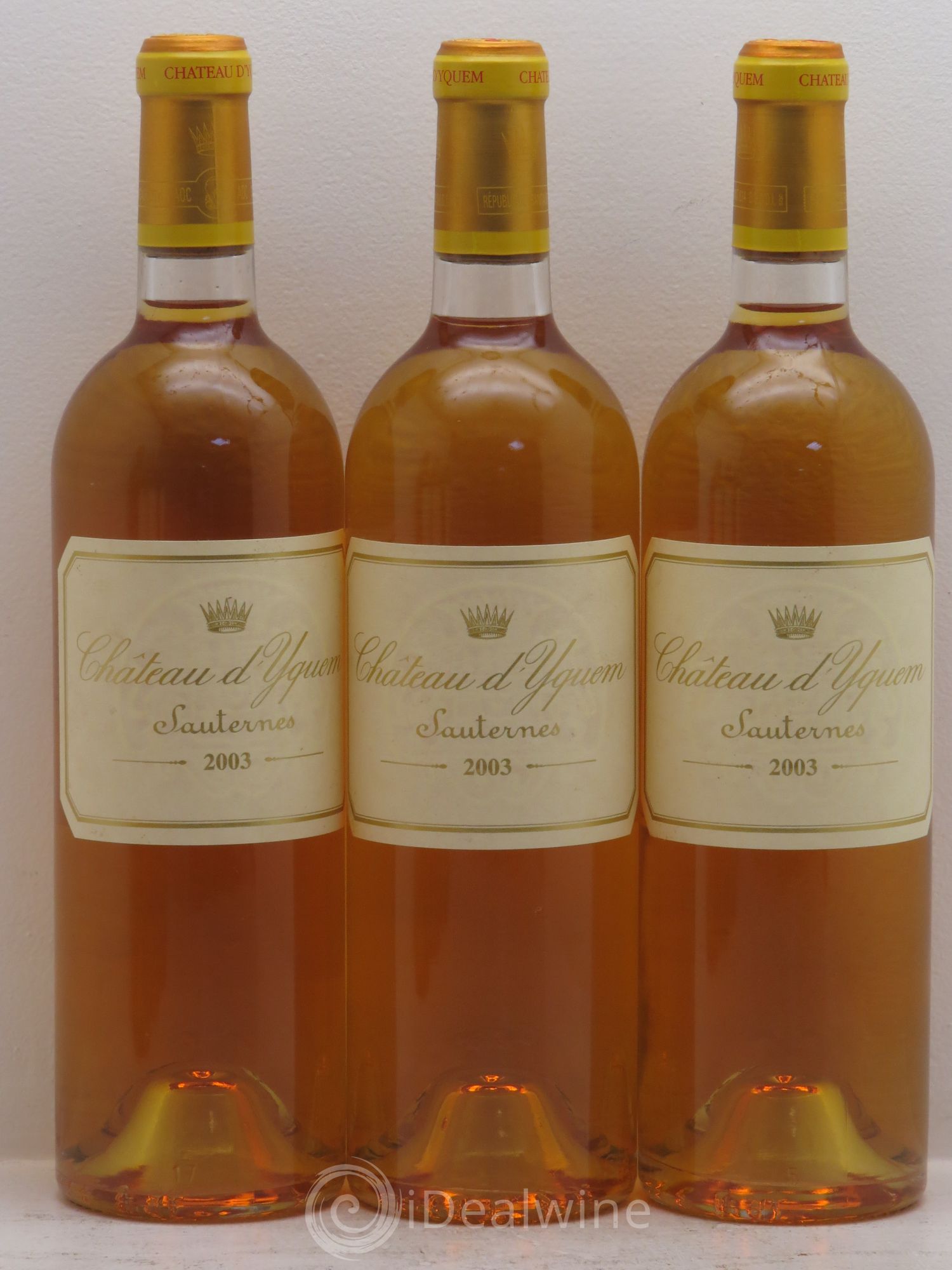 Château d' Yquem 1er Cru Classé Supérieur 2003 - Lotto di 6 bottiglie - 1