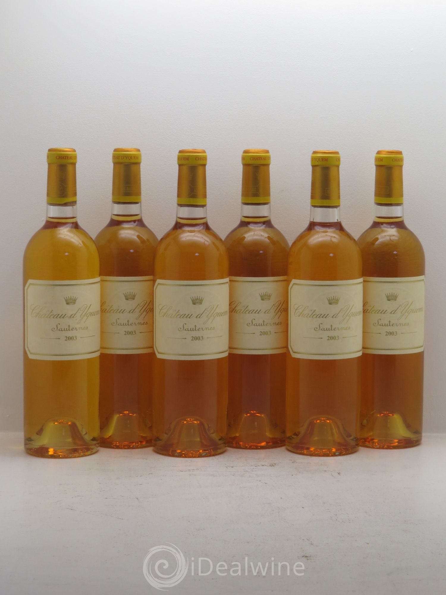 Château d' Yquem 1er Cru Classé Supérieur 2003 - Lotto di 6 bottiglie - 0