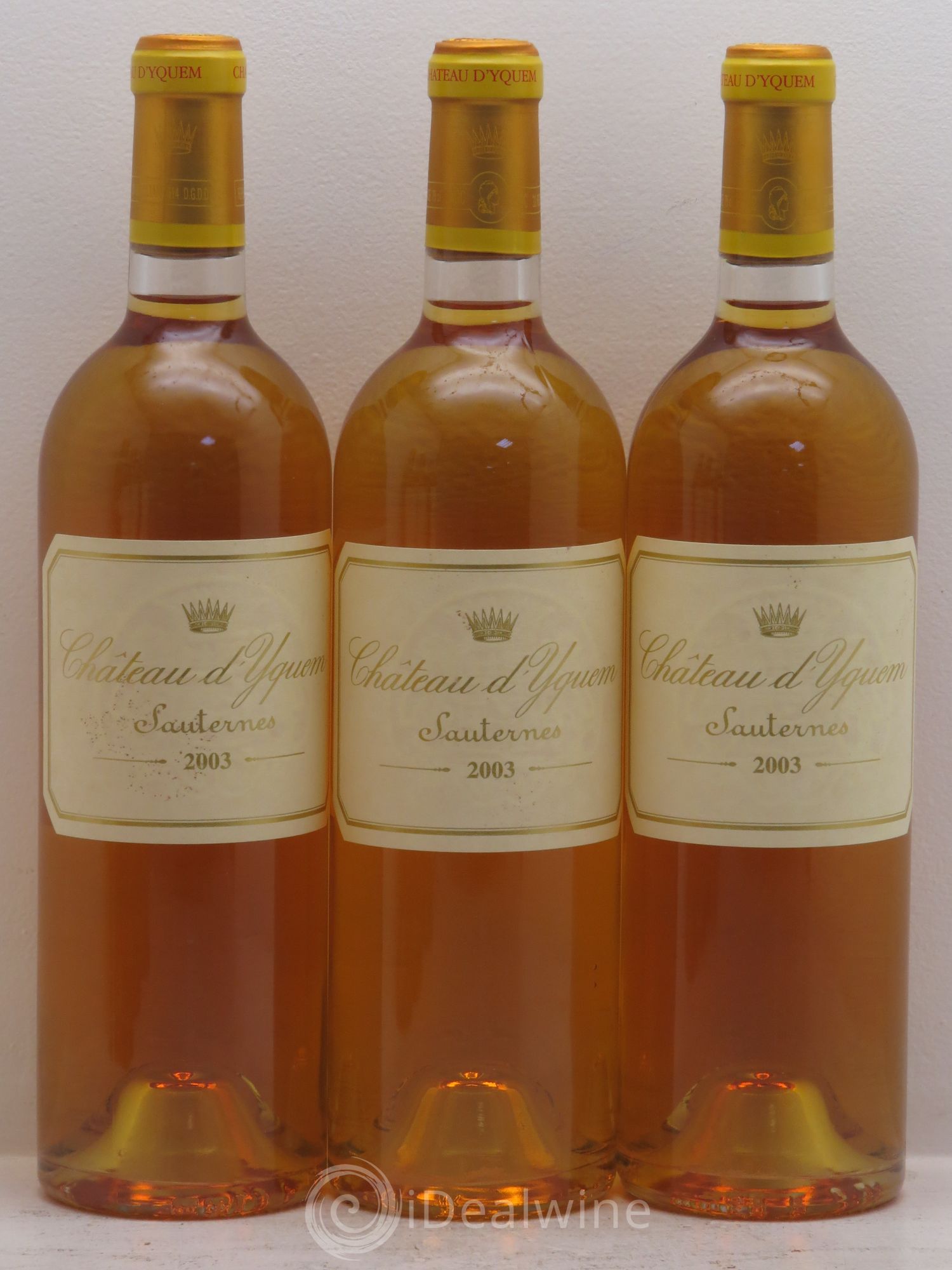 Château d' Yquem 1er Cru Classé Supérieur 2003 - Lotto di 6 bottiglie - 1