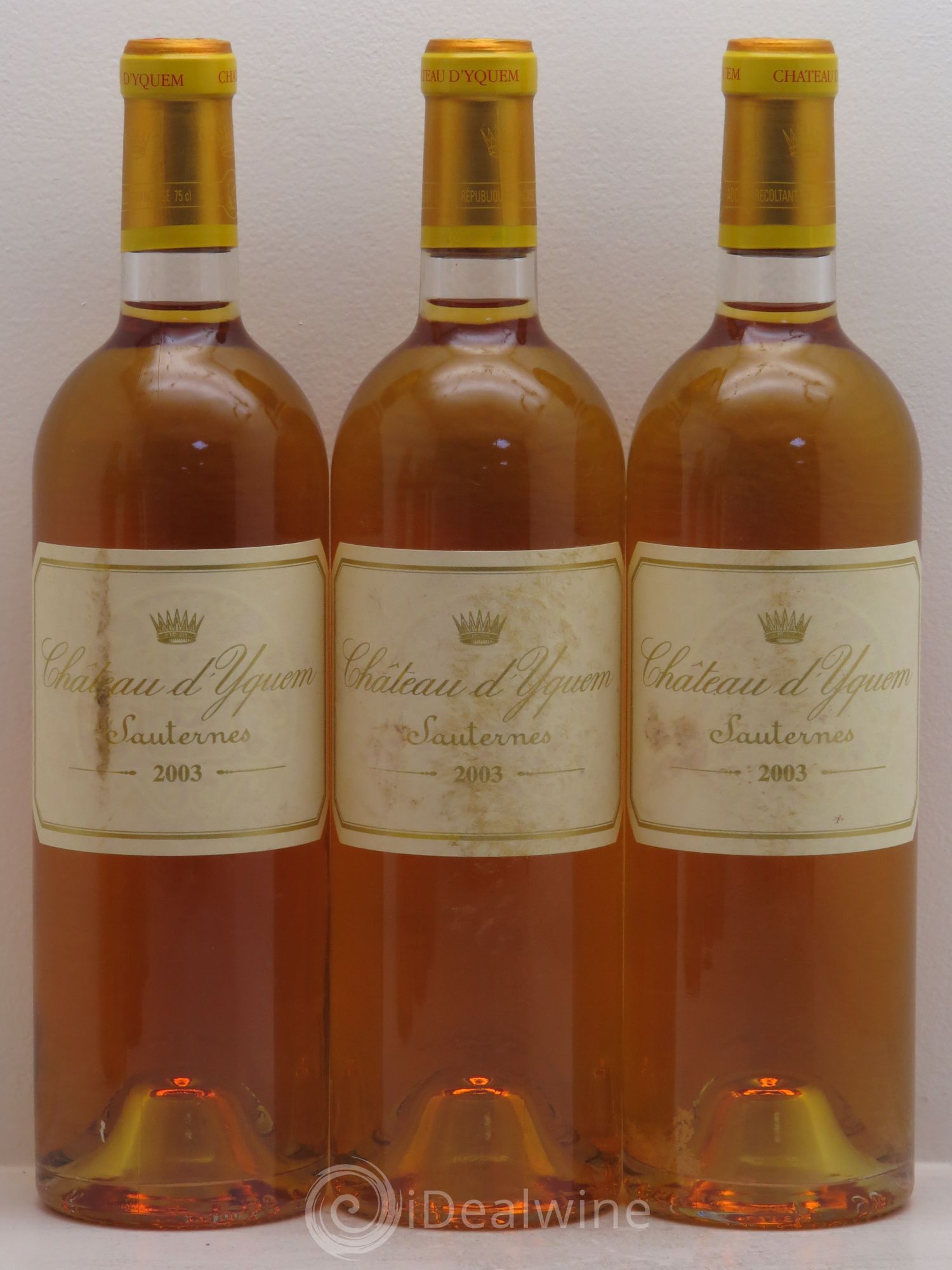 Château d' Yquem 1er Cru Classé Supérieur 2003 - Lotto di 6 bottiglie - 1
