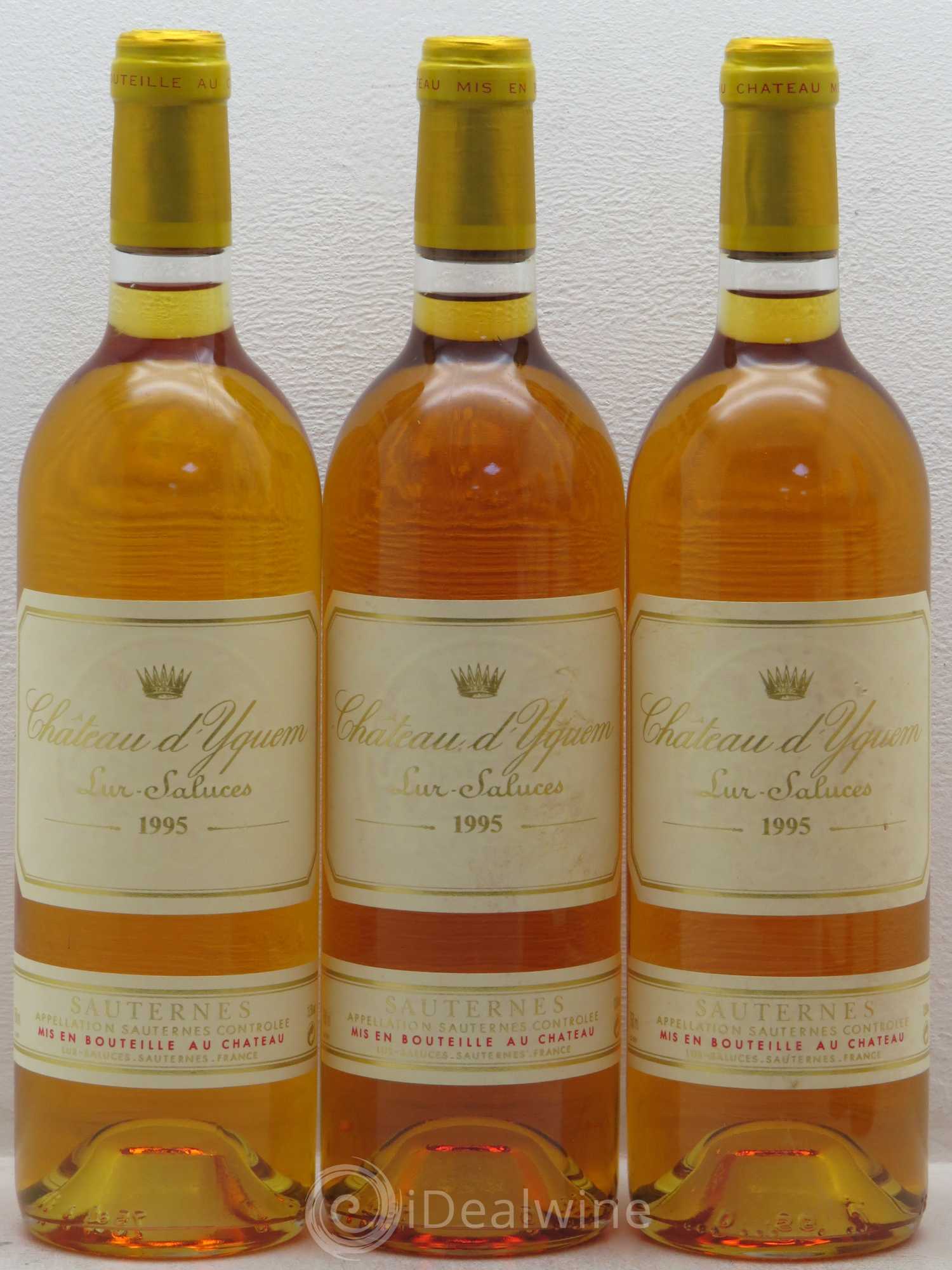 Château d' Yquem 1er Cru Classé Supérieur 1995 - Lotto di 6 bottiglie - 2