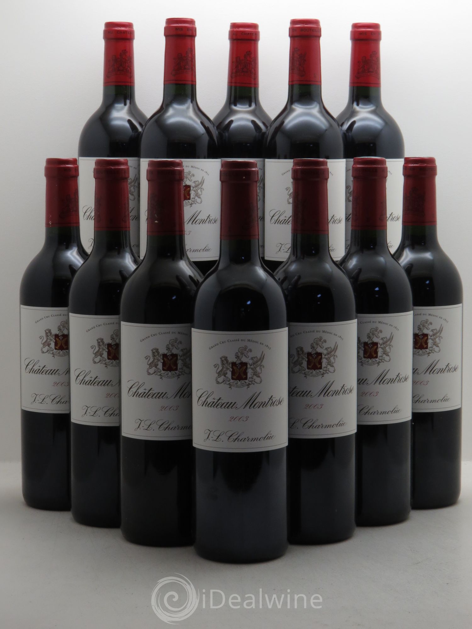 Château Montrose 2ème Grand Cru Classé 2003 - Lot de 12 bouteilles - 0