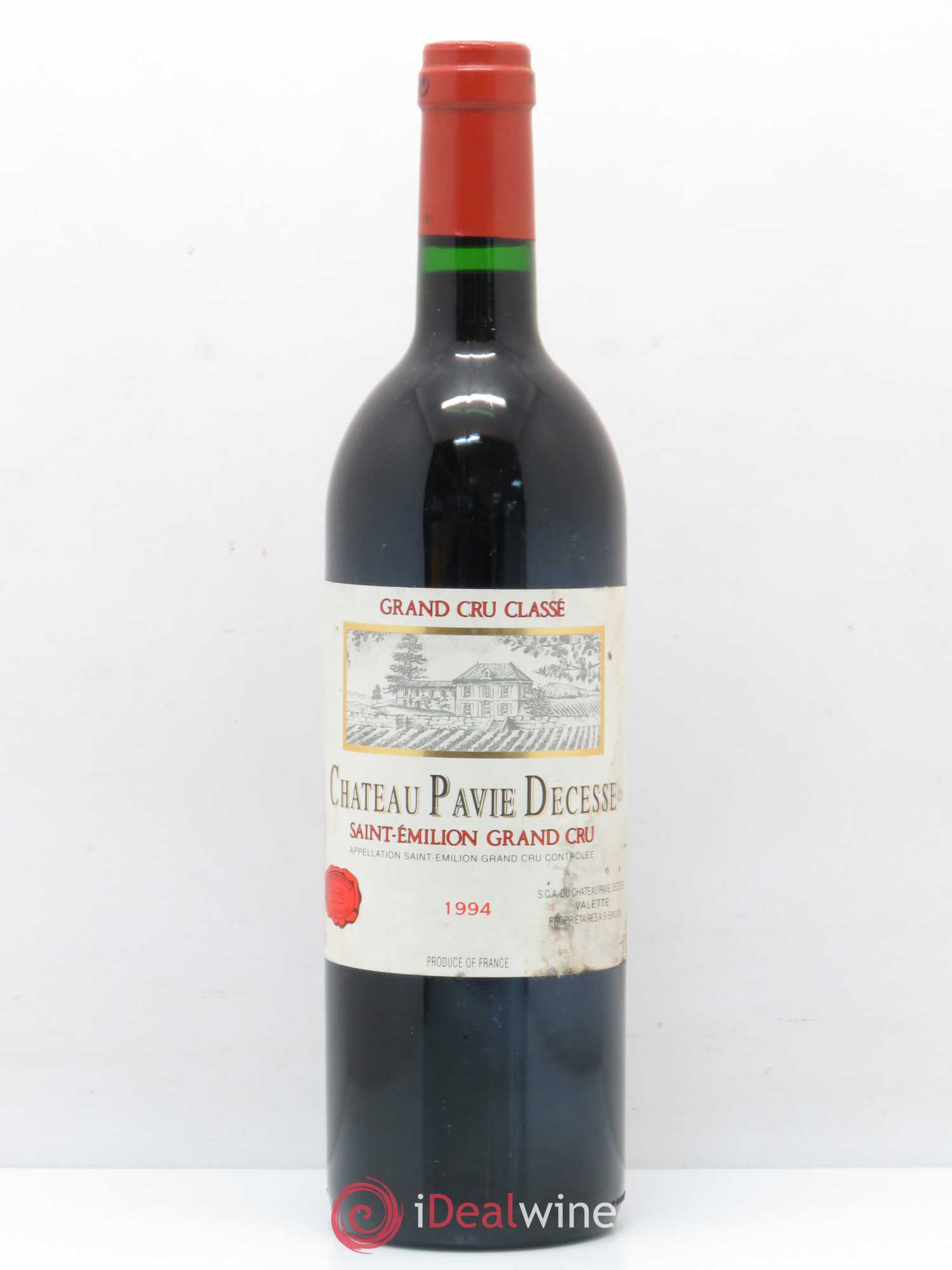 Château Pavie Decesse Grand Cru Classé 1994 - Lot de 1 bouteille - 0