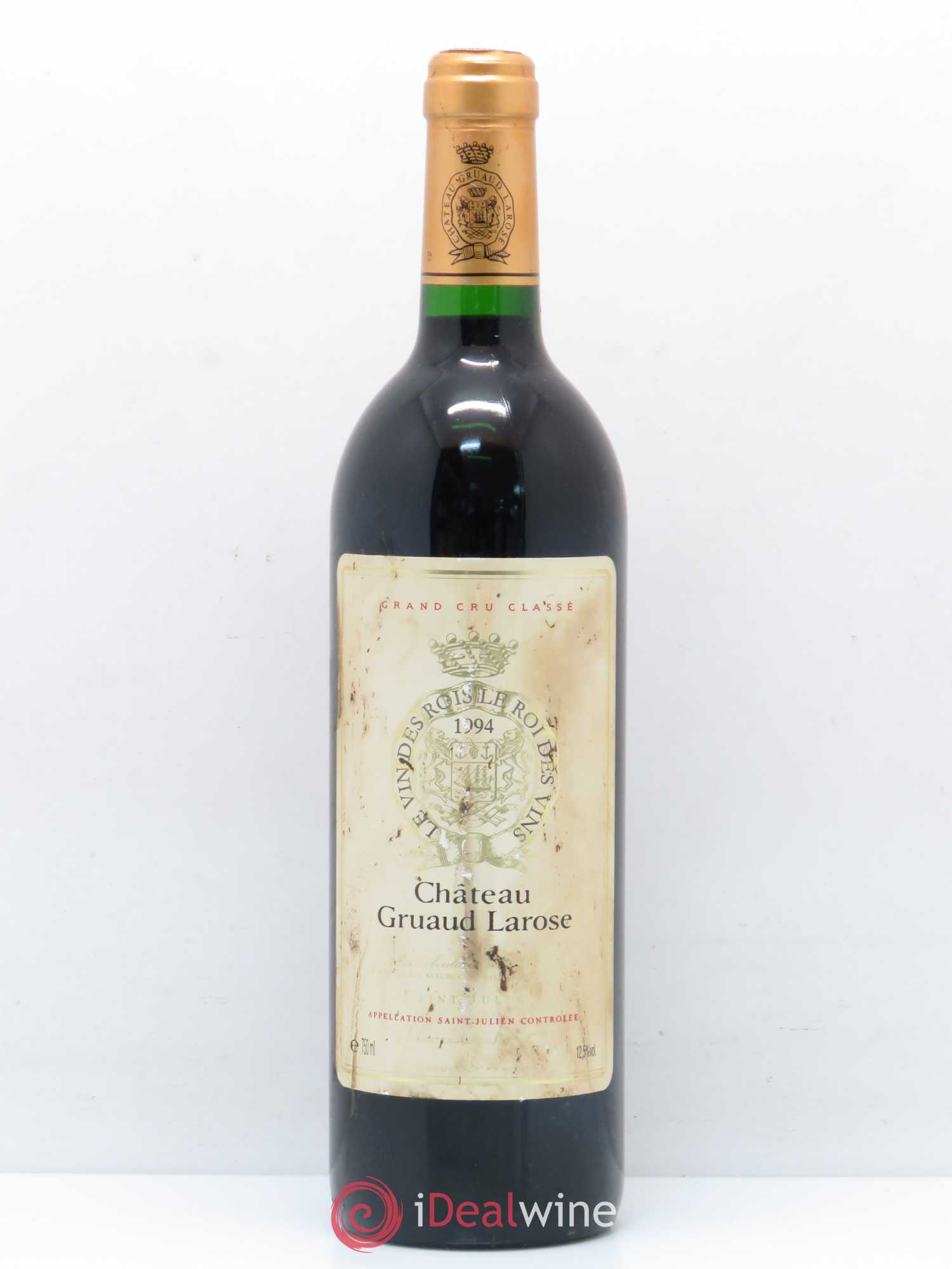 Château Gruaud Larose 2ème Grand Cru Classé 1994 - Lot de 1 bouteille - 0