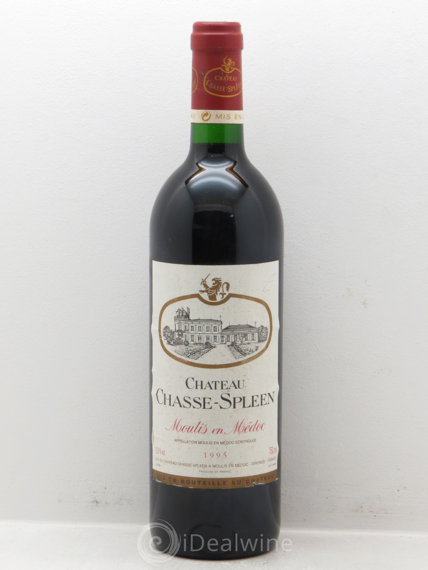 Château Chasse Spleen 1995 - Lot de 1 bouteille - 0