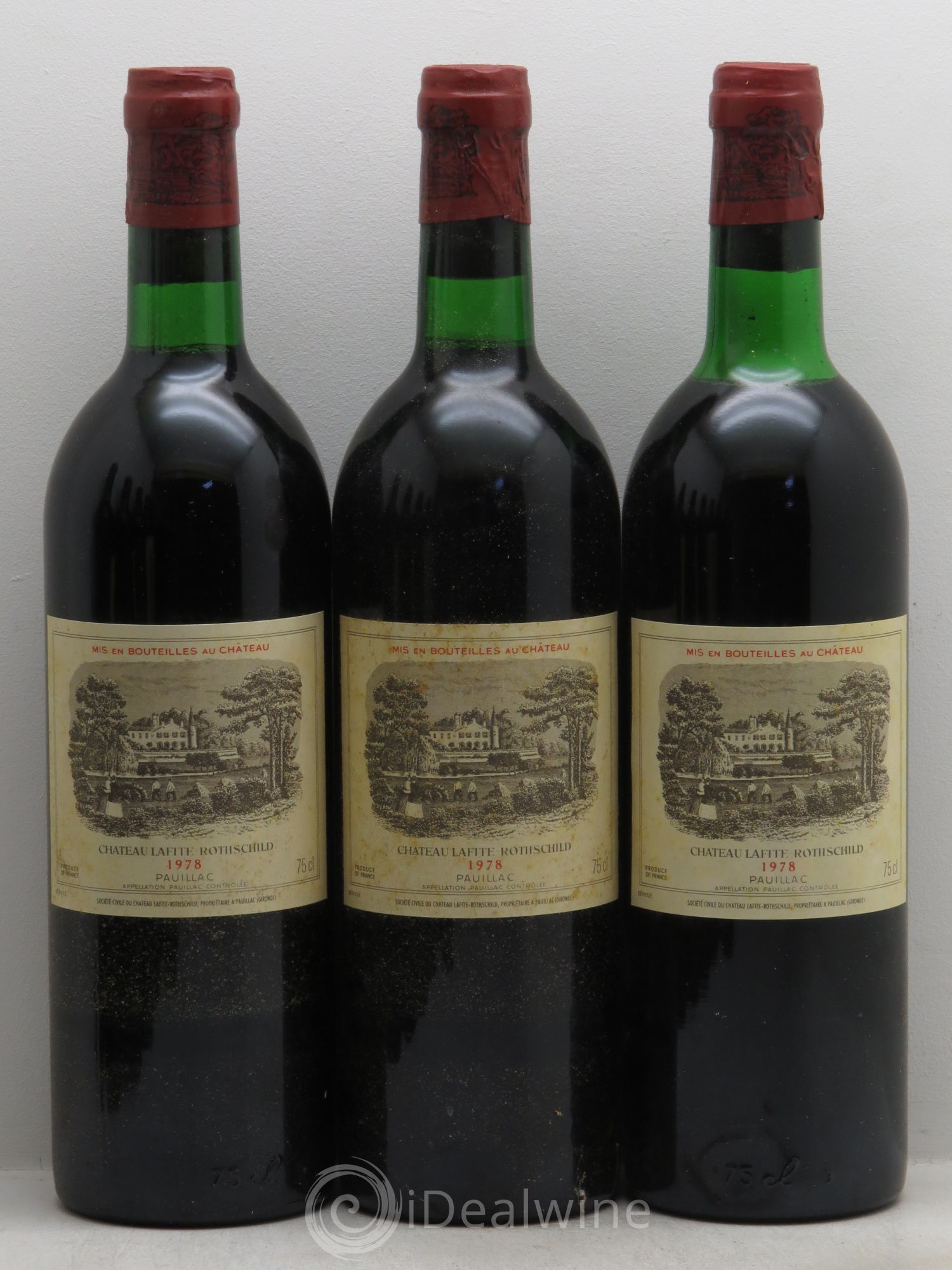 Château Lafite Rothschild 1er Grand Cru Classé 1978 - Lot de 12 bouteilles - 2
