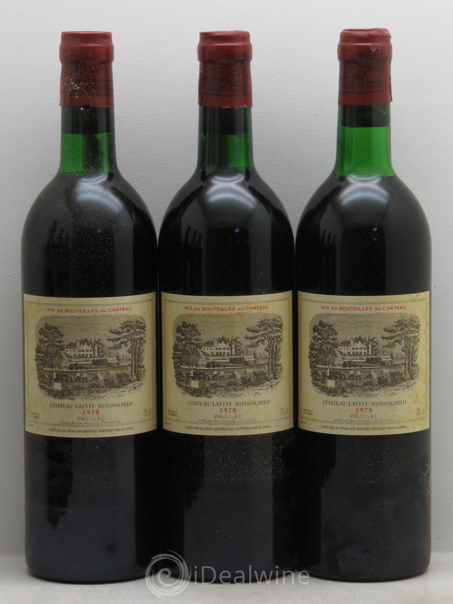 Château Lafite Rothschild 1er Grand Cru Classé 1978 - Lot de 12 bouteilles - 3