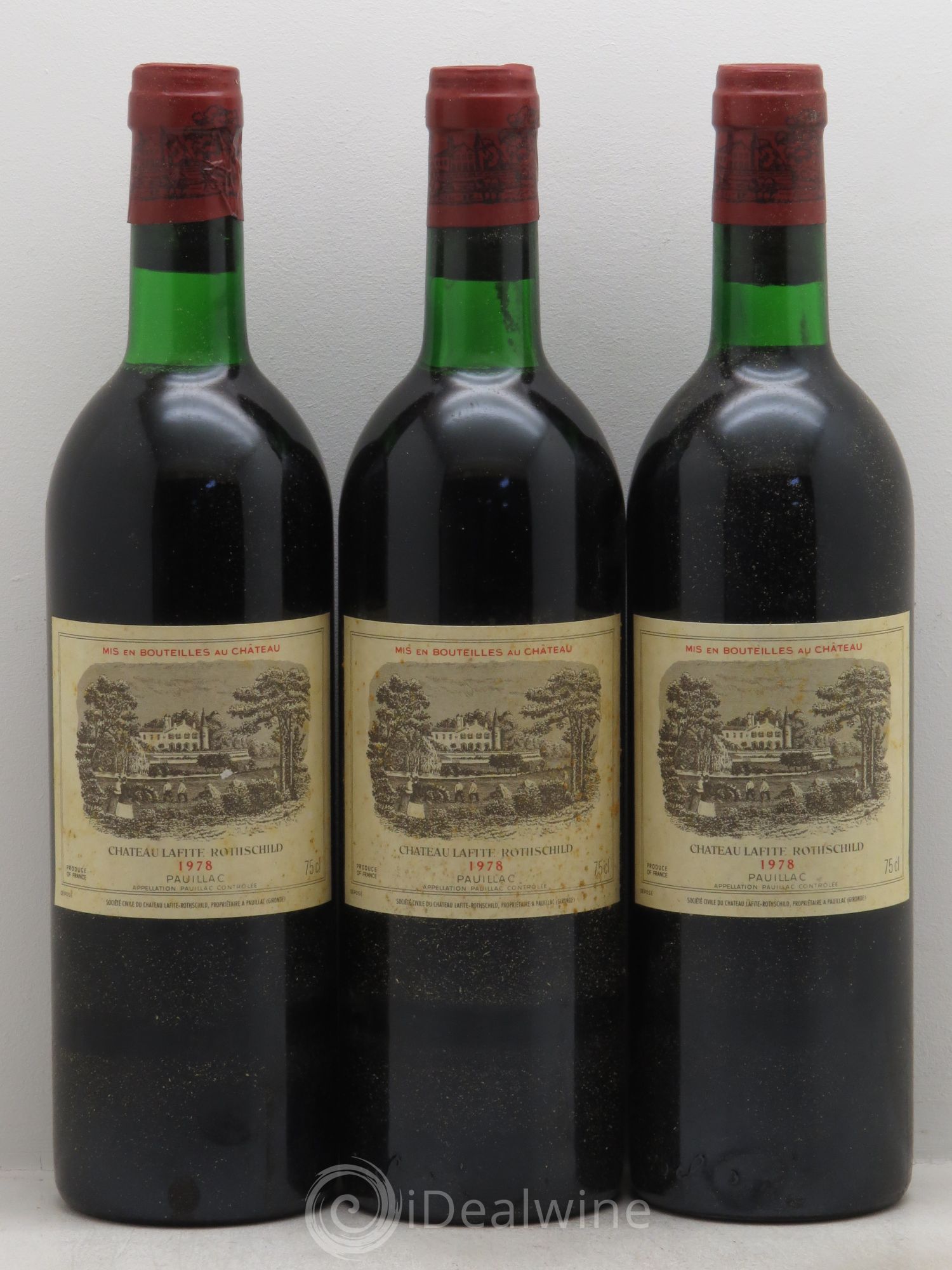 Château Lafite Rothschild 1er Grand Cru Classé 1978 - Lot de 12 bouteilles - 4
