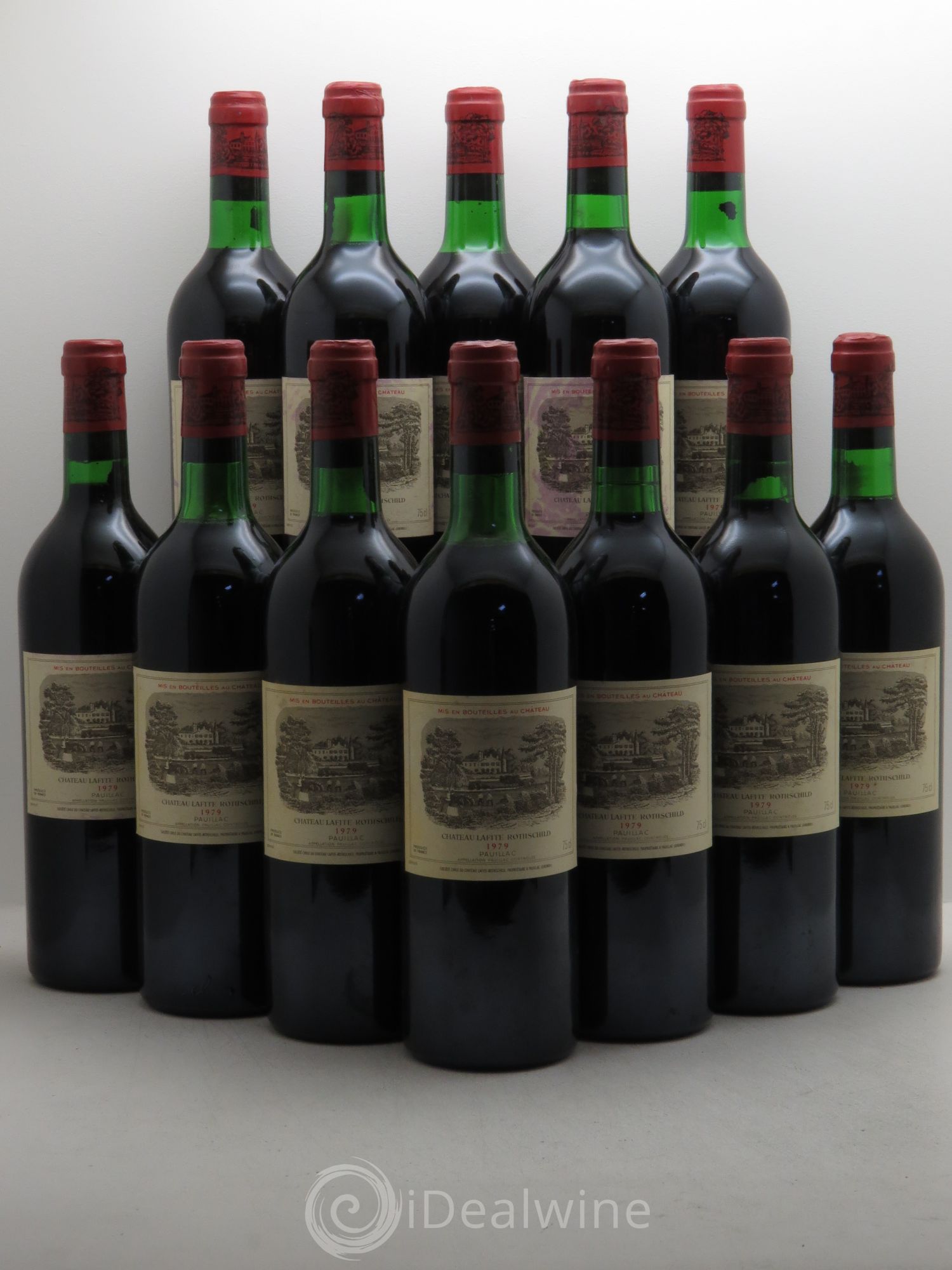 Château Lafite Rothschild 1er Grand Cru Classé 1979 - Lot de 12 bouteilles - 0