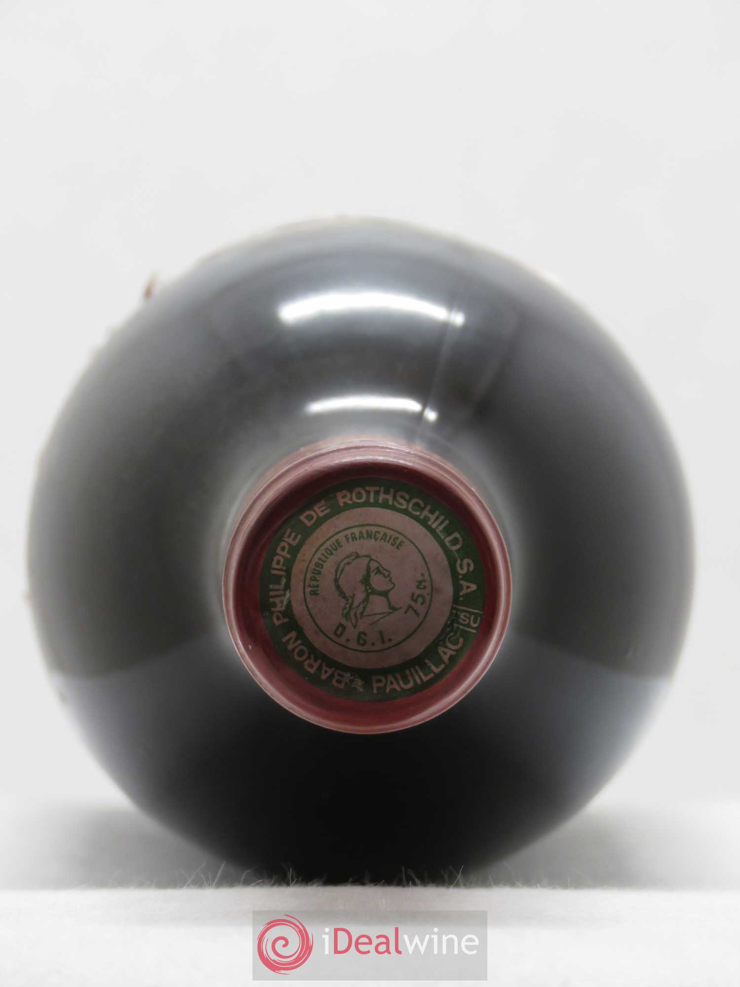 Château Mouton Rothschild 1er Grand Cru Classé 1988 - Lot de 1 bouteille - 2