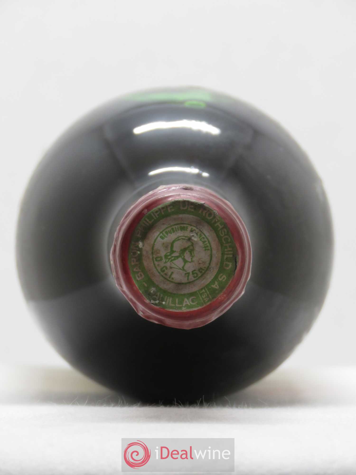 Château Mouton Rothschild 1er Grand Cru Classé 1989 - Lot de 1 bouteille - 1