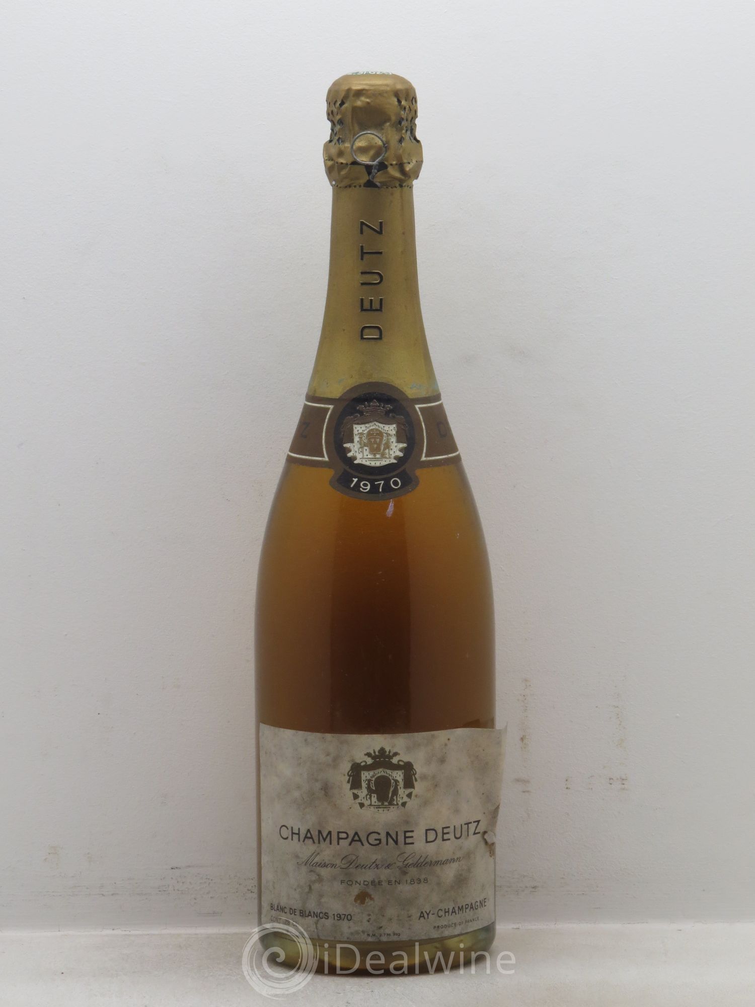 Blanc de Blancs Brut Deutz 1970 - Lot de 1 bouteille - 0