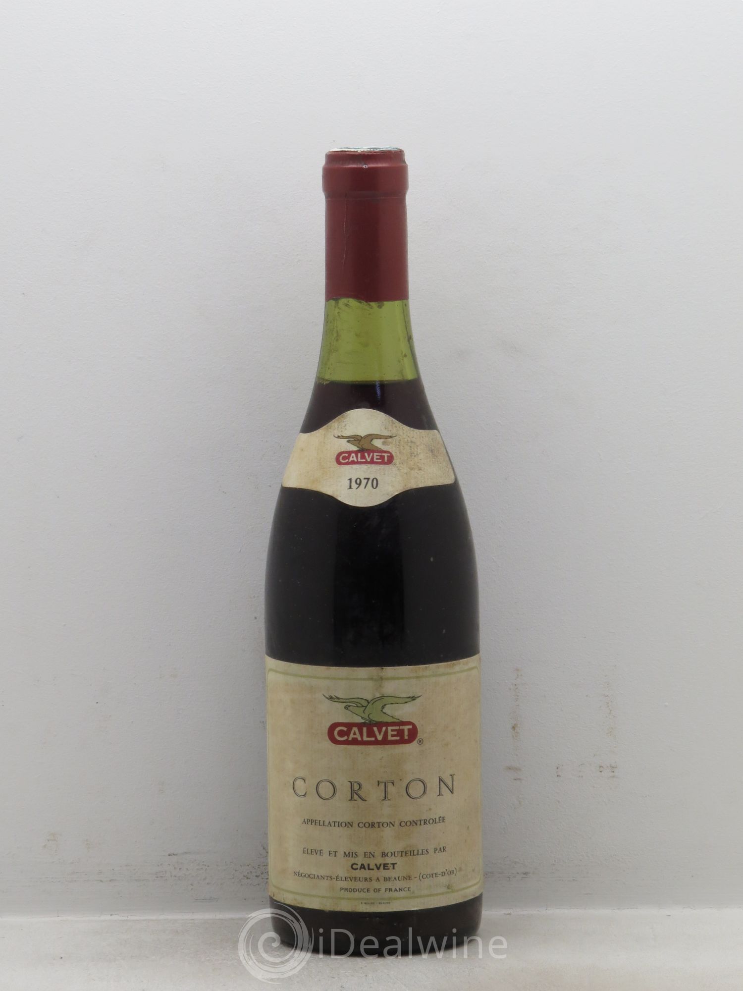 Corton Grand Cru Mise Calvet 1970 - Lot de 1 bouteille - 0
