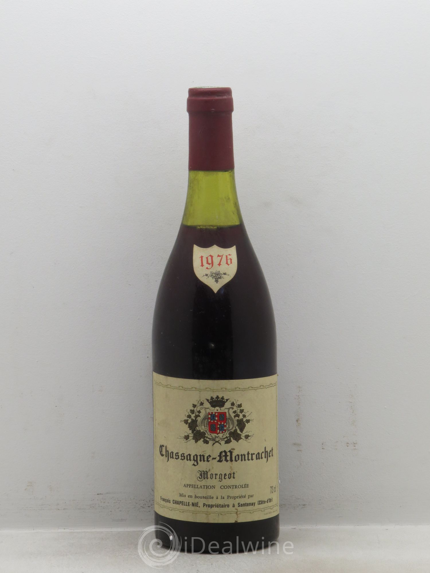 Chassagne-Montrachet Morgeot Chapelle Nie 1976 - Posten von 1 Flasche - 0