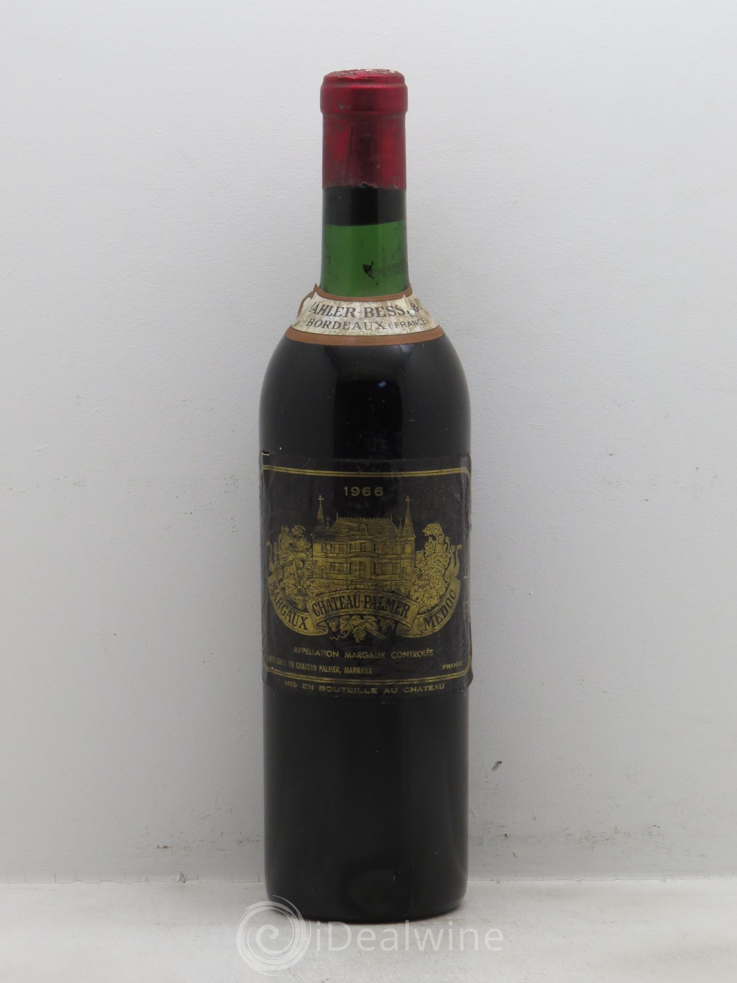 Château Palmer 3ème Grand Cru Classé 1966 - Lot de 1 bouteille - 0