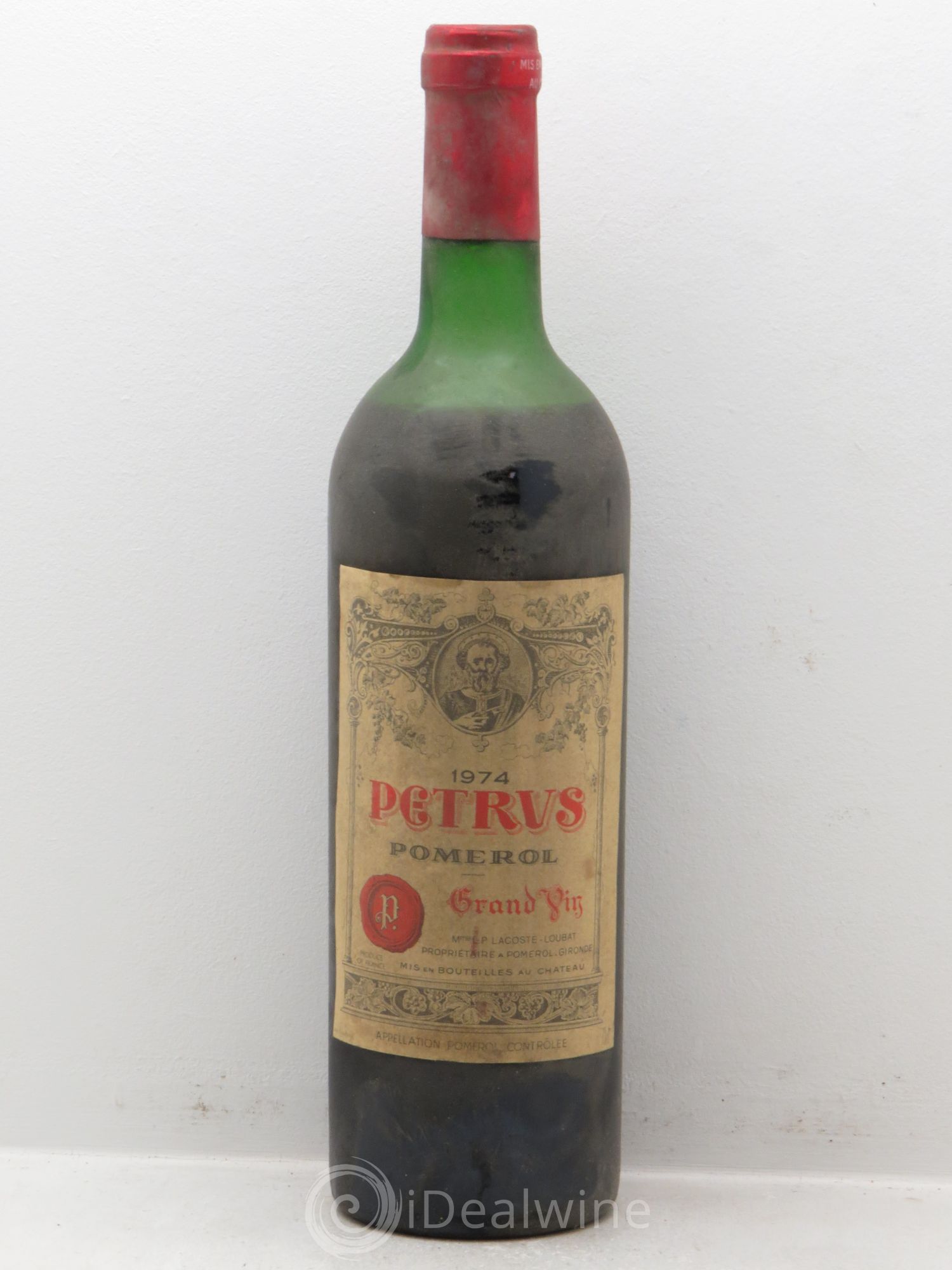 Petrus 1974 - Lot de 1 bouteille - 0