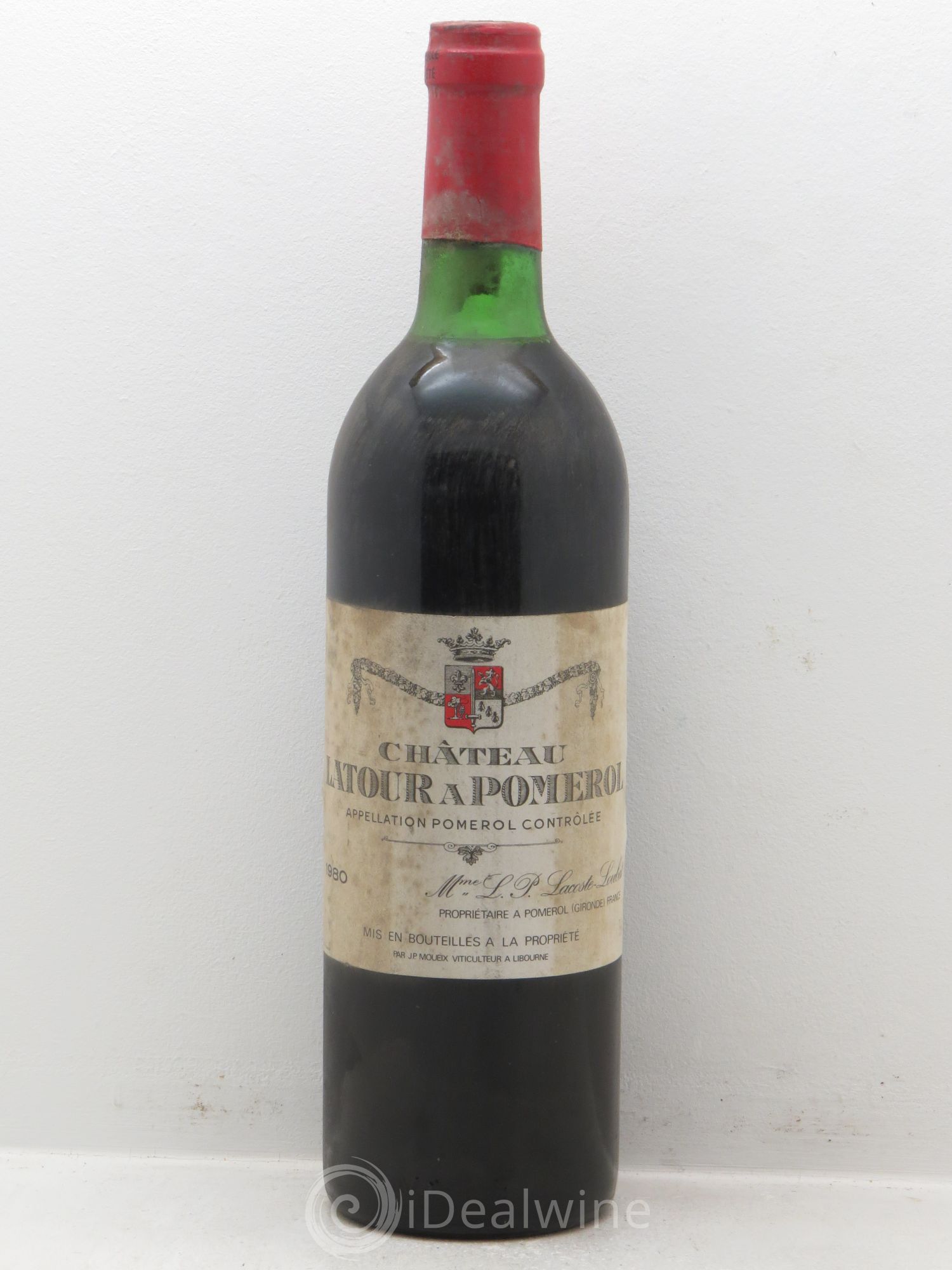Château Latour à Pomerol 1980 - Lot de 1 bouteille - 0