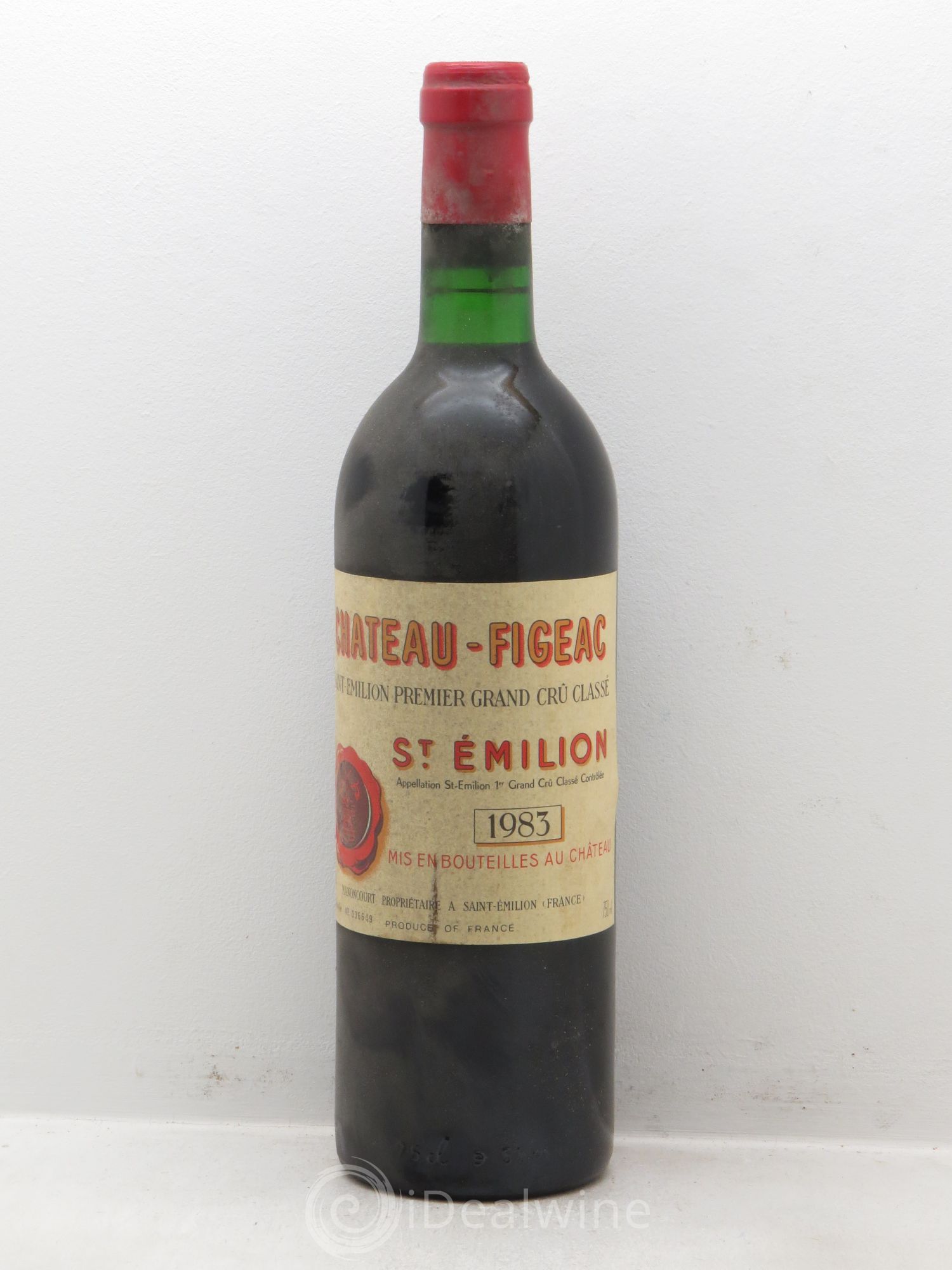 Château Figeac 1er Grand Cru Classé A 1983 - Lot de 1 bouteille - 0