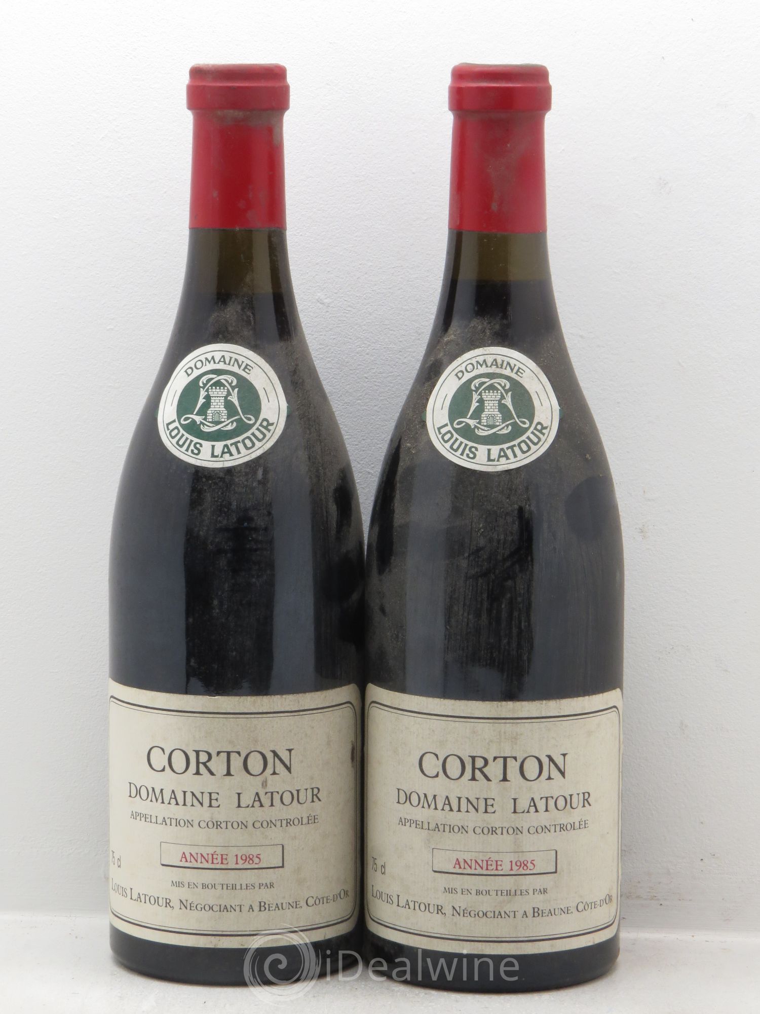 Corton Grand Cru Louis Latour 1985 - Lot de 2 bouteilles - 0