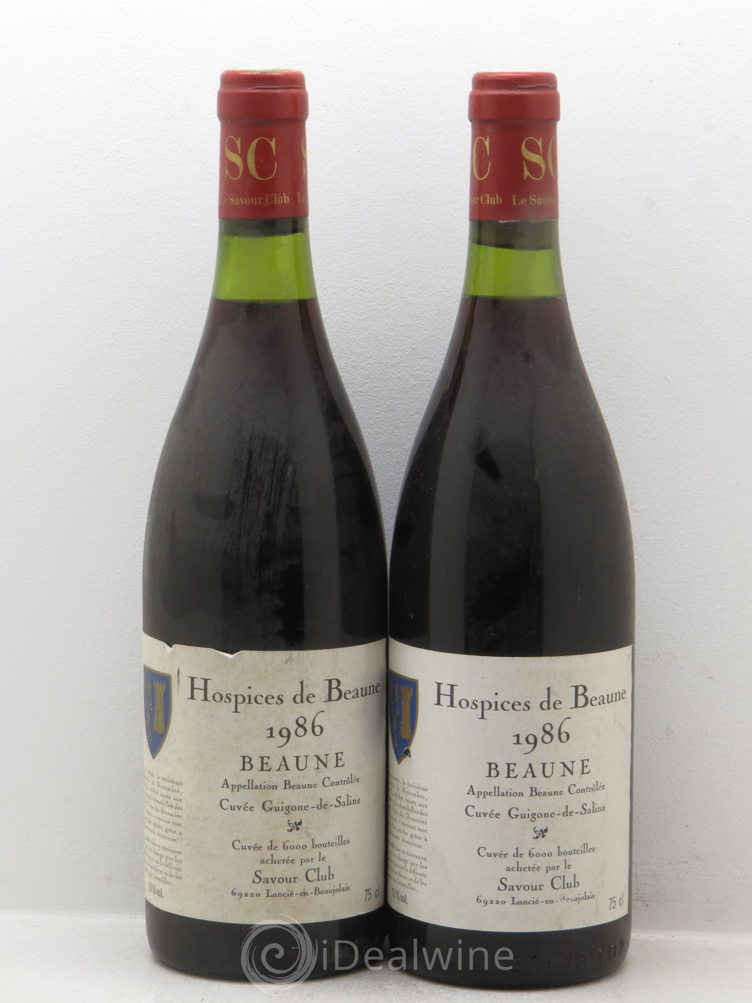 Beaune Cuvée Guigone de Salins 1986 - Posten von 1 Flasche - 0