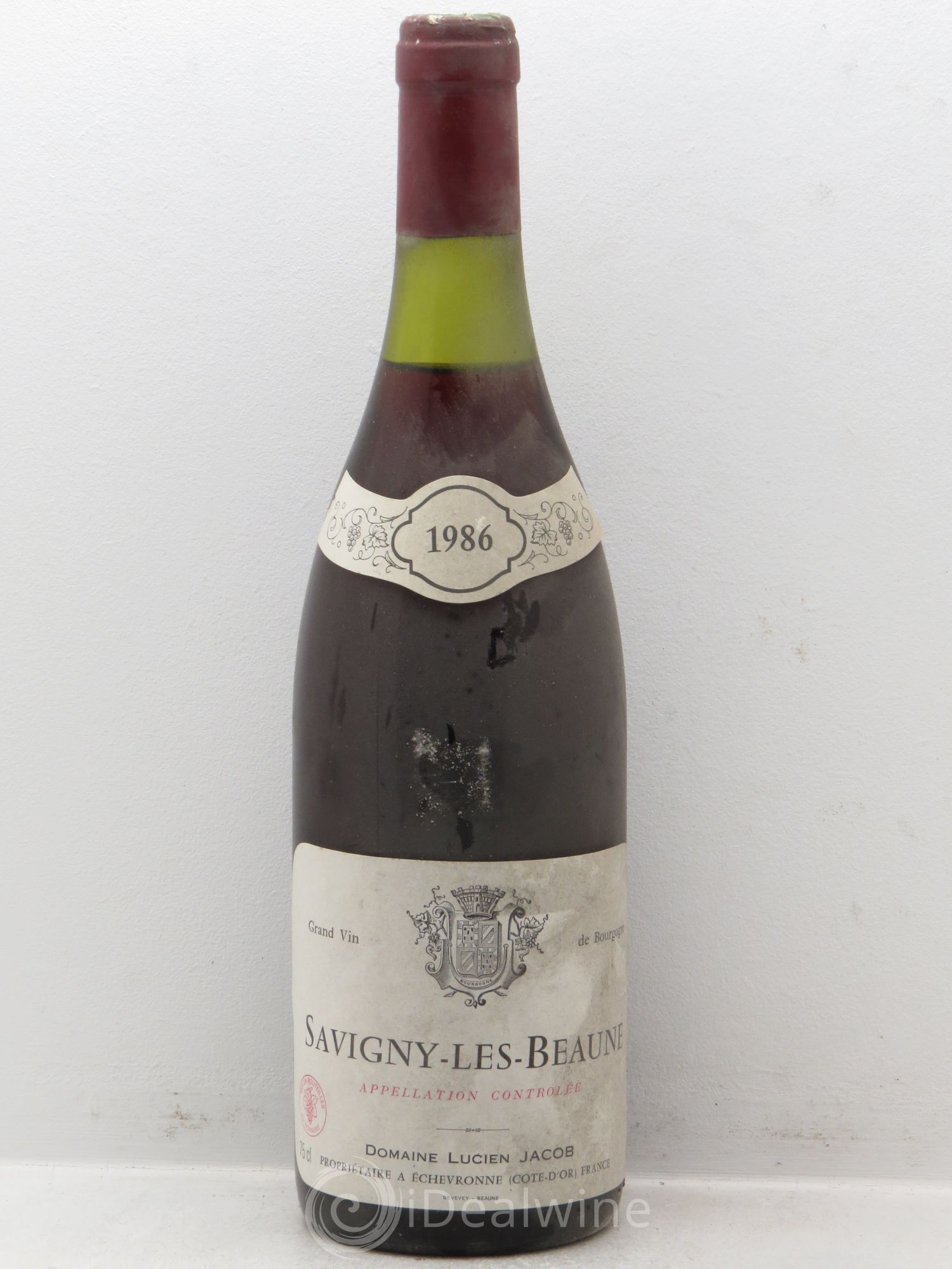 Savigny-lès-Beaune L.Jacob 1986 - Lot de 6 bouteilles - 0