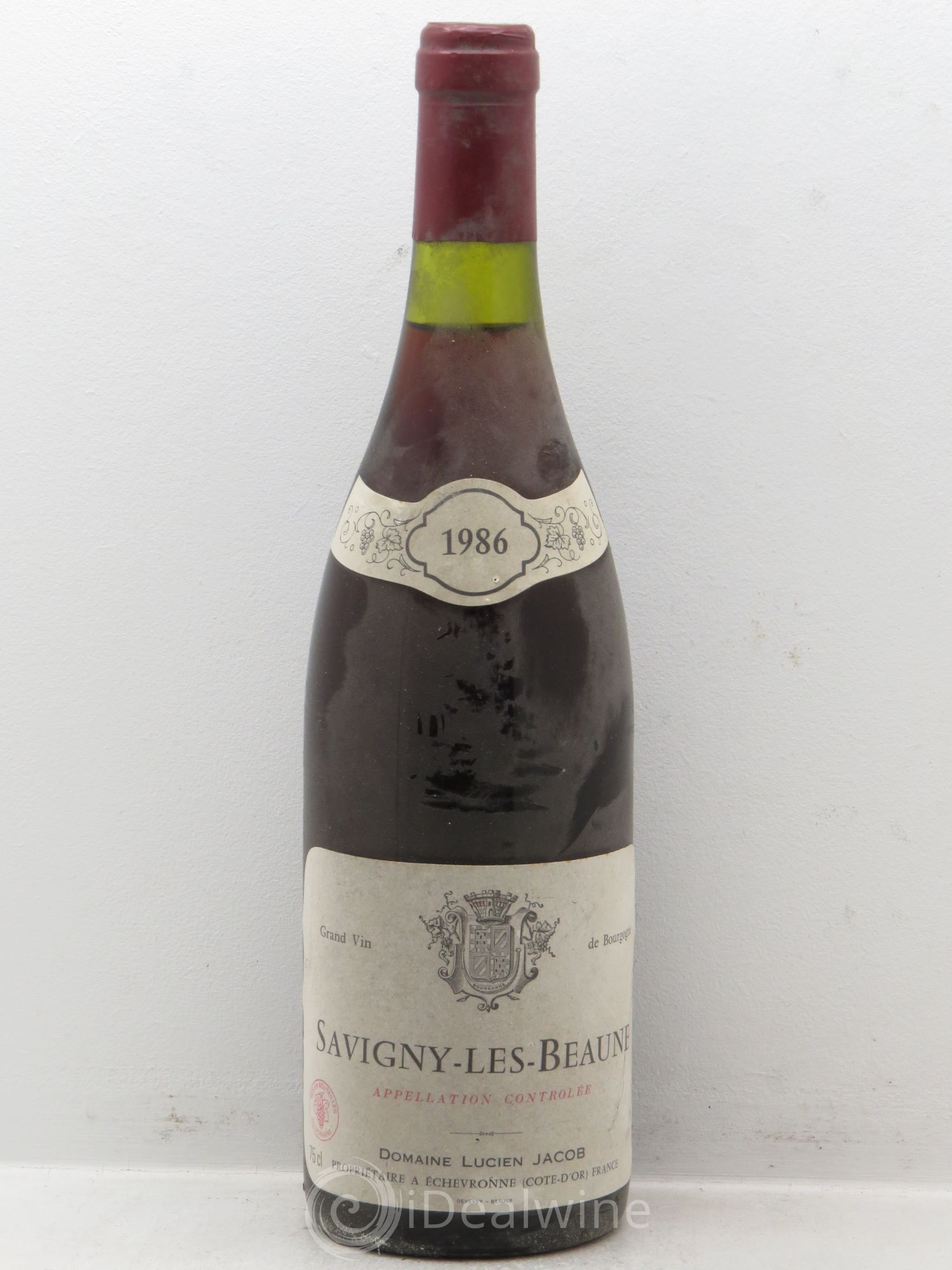 Savigny-lès-Beaune L.Jacob 1986 - Lot de 1 bouteille - 0