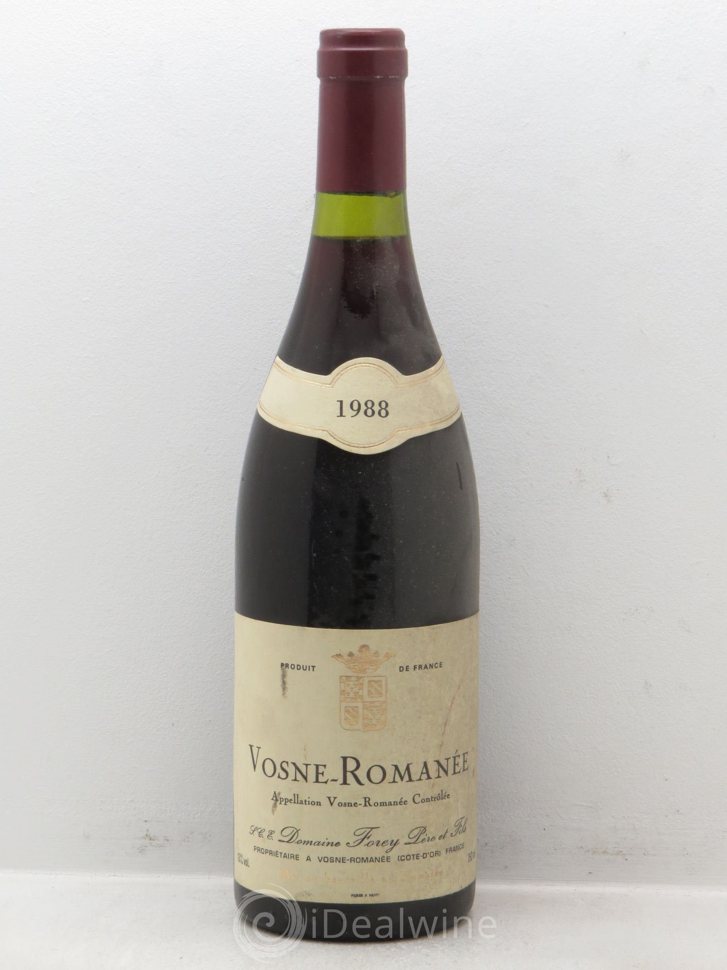 Vosne-Romanée 1988 - Lot de 1 bouteille - 0