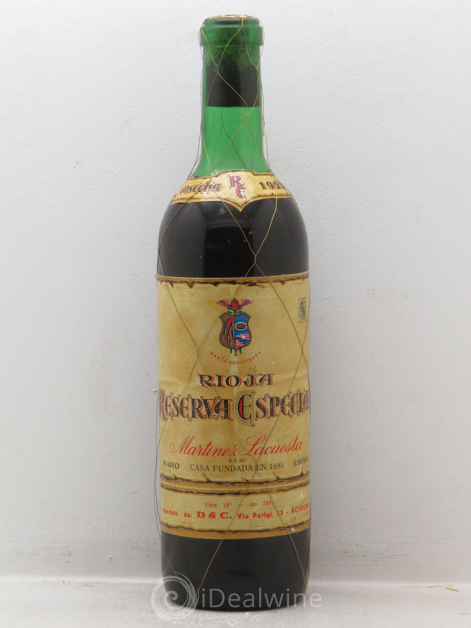 Rioja DOCA (no reserve) 1922 - Lot of 1 bottle - 0