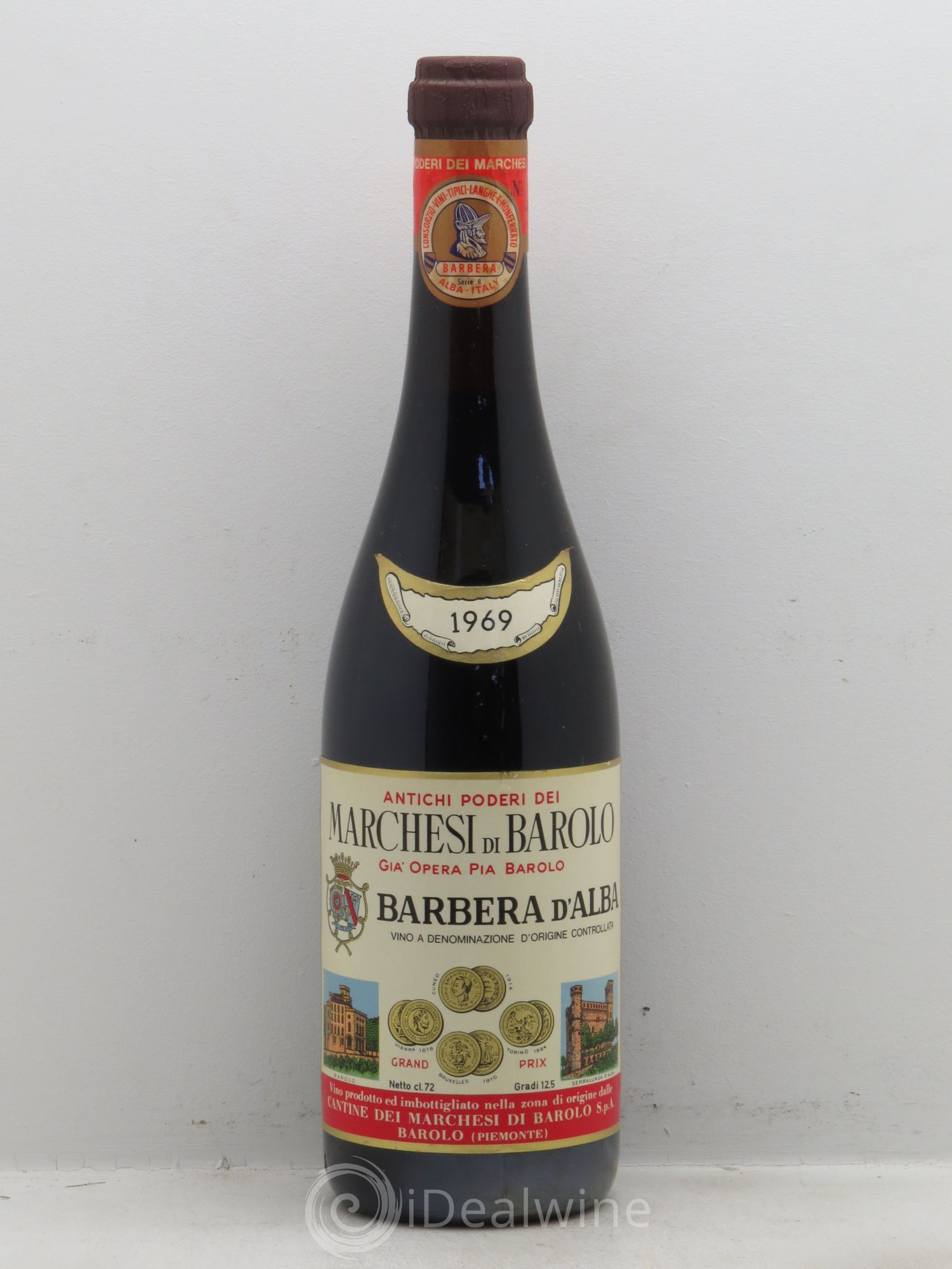 Barolo Barbera d'Alba 1969 - Lot de 1 bouteille - 0