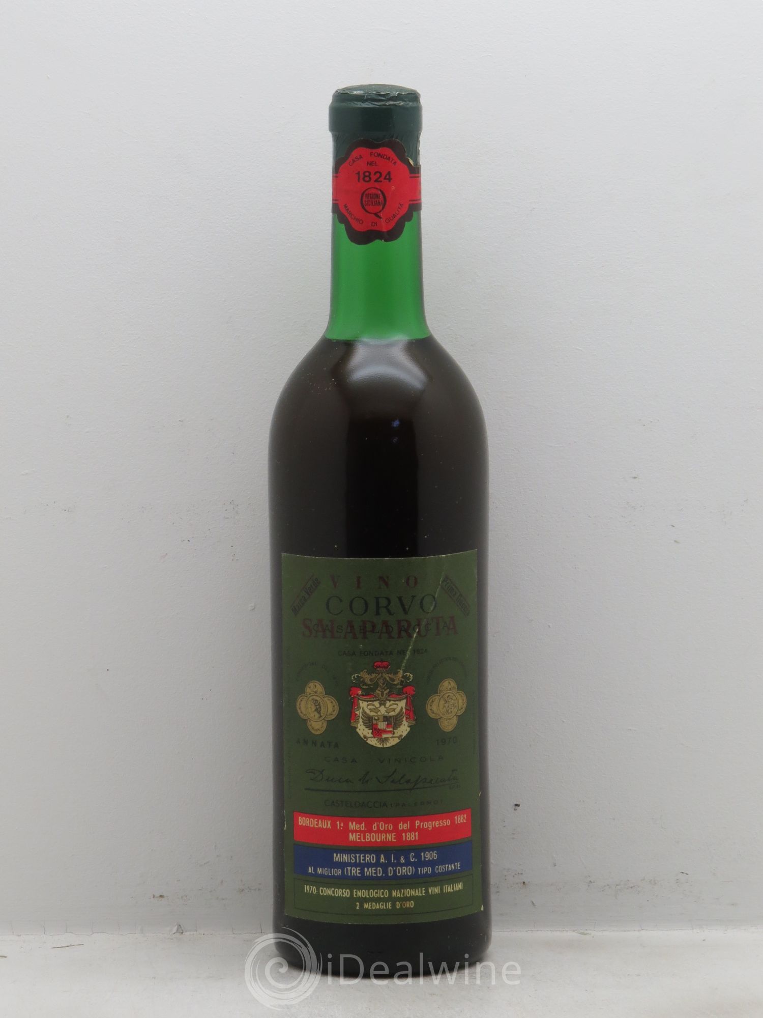 Italie Corvo di Salaparuta (sans prix de réserve-no reserve) 1970 - Posten von 1 Flasche - 0
