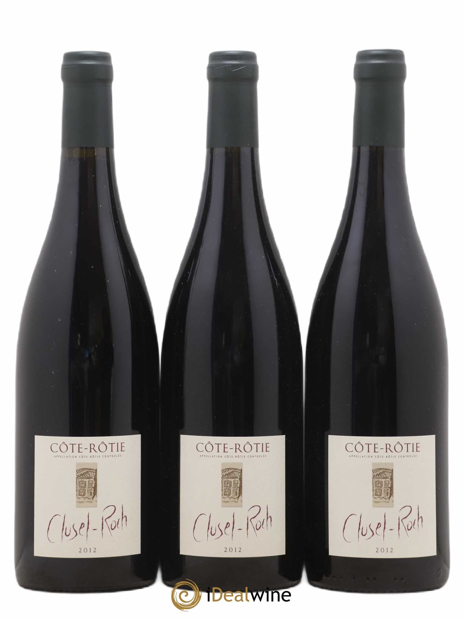 Côte-Rôtie Clusel-Roch 2012 - Posten von 3 Flaschen - 0