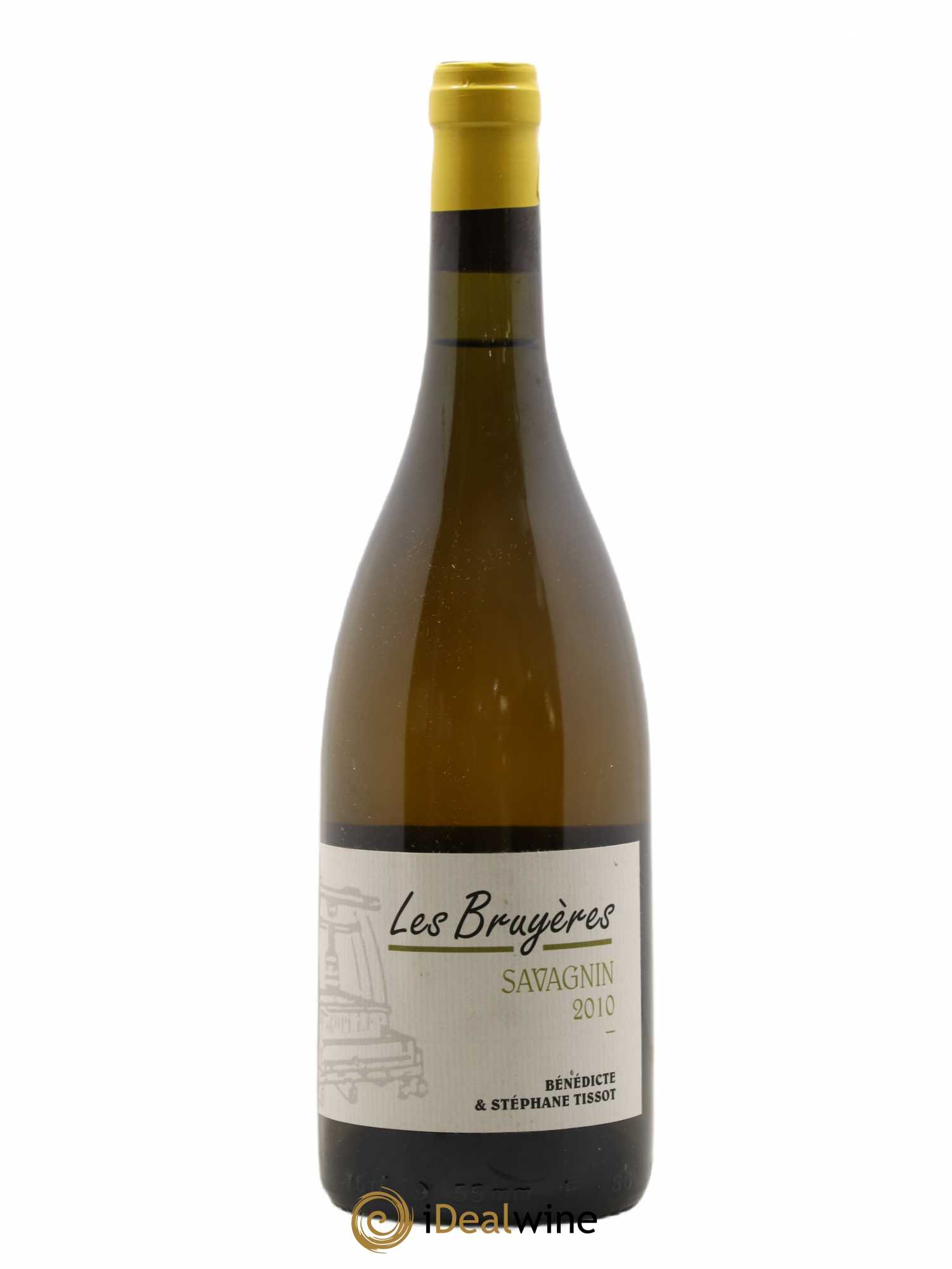 Vin de France Savagnin Les Bruyeres André et Mireille Tissot 2010 - Posten von 1 Flasche - 0