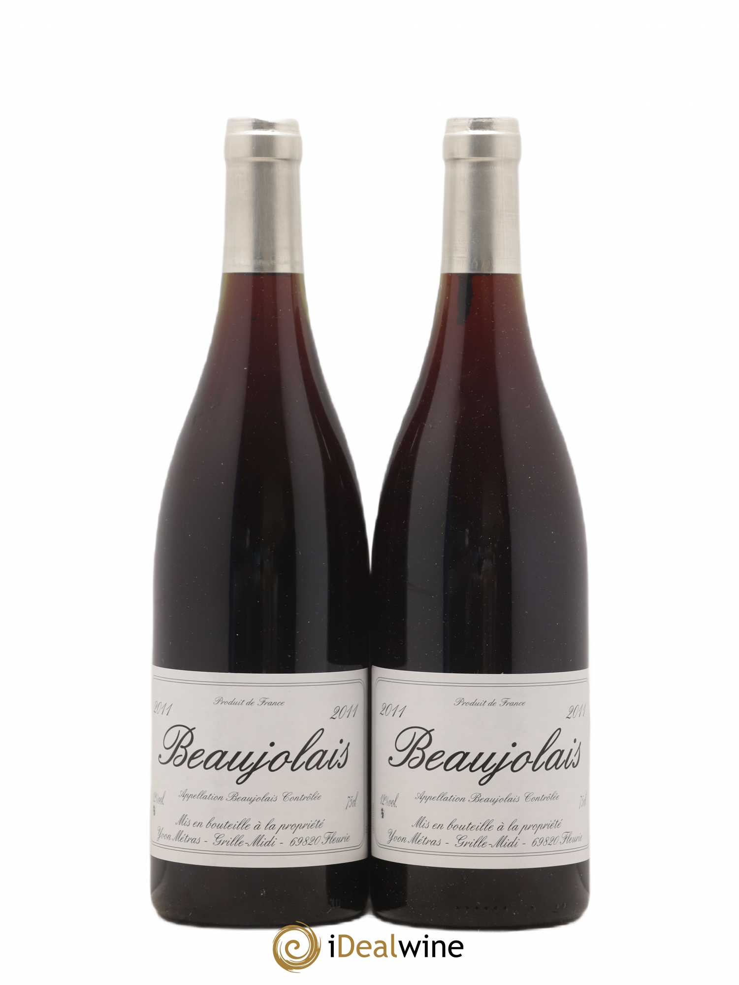Beaujolais Yvon Métras 2011 - Lot de 2 bouteilles - 0