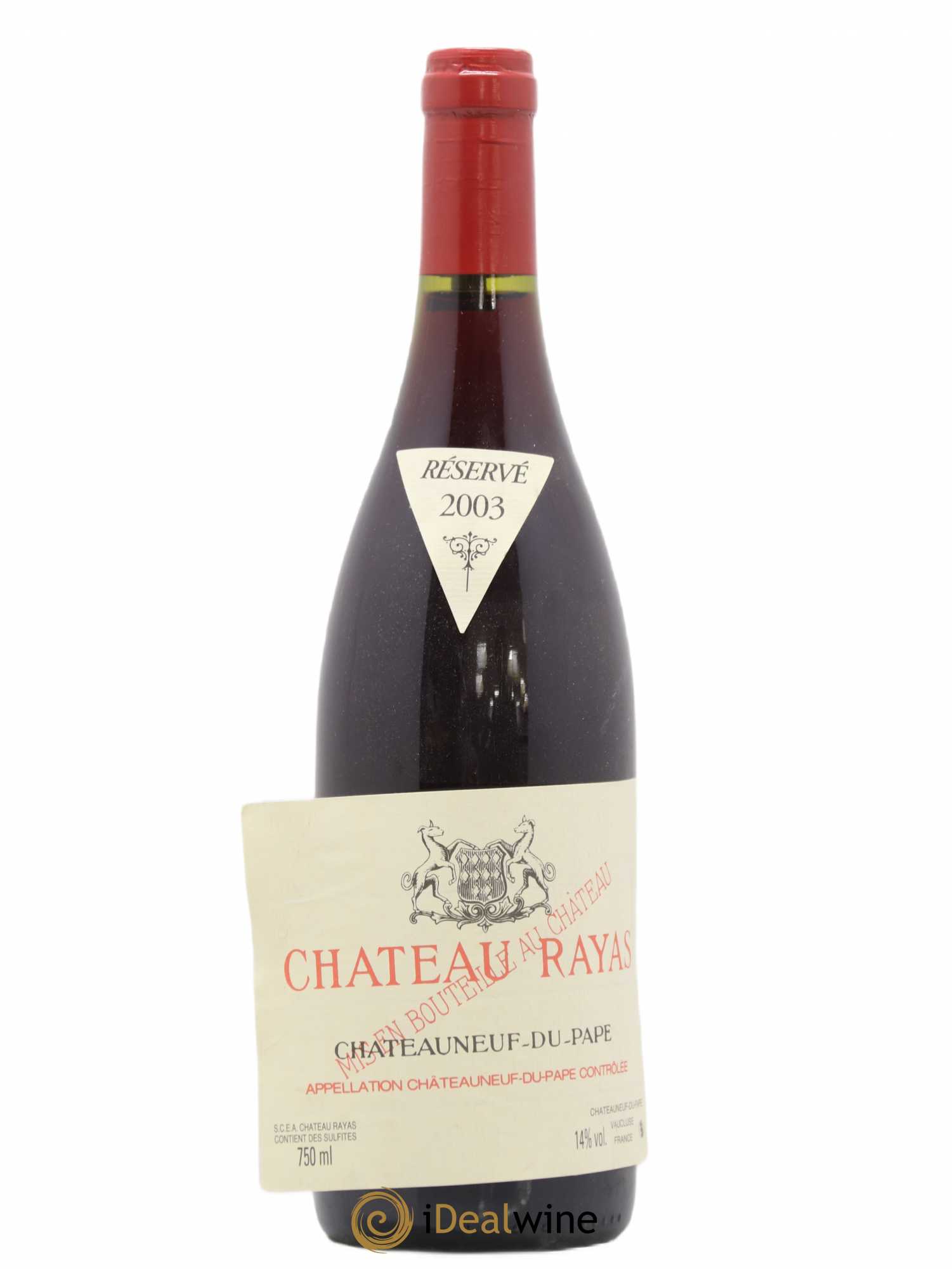 Châteauneuf-du-Pape Château Rayas Emmanuel Reynaud 2003 - Lot de 1 bouteille - 0