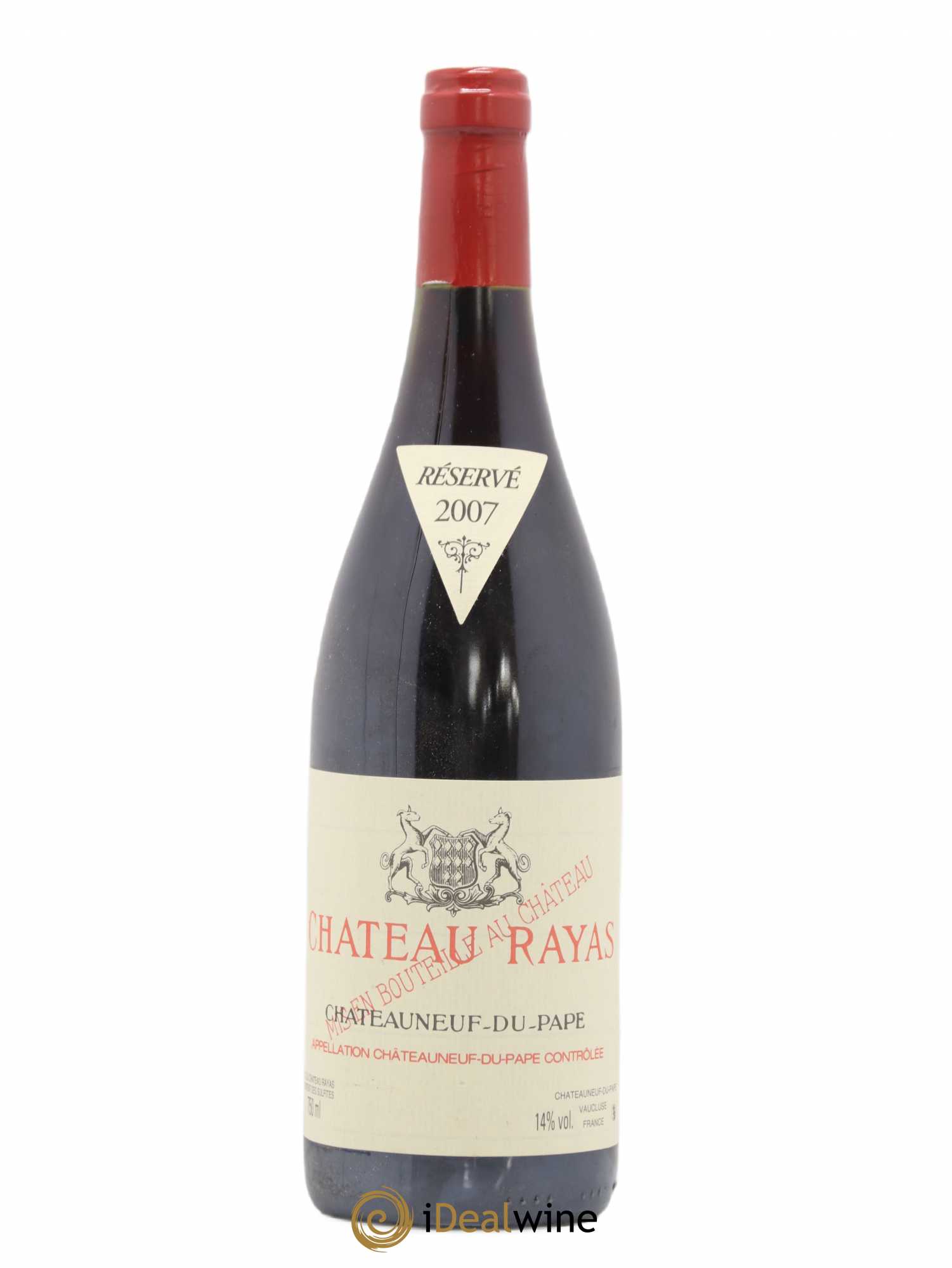 Châteauneuf-du-Pape Château Rayas Emmanuel Reynaud 2007 - Lot de 1 bouteille - 0