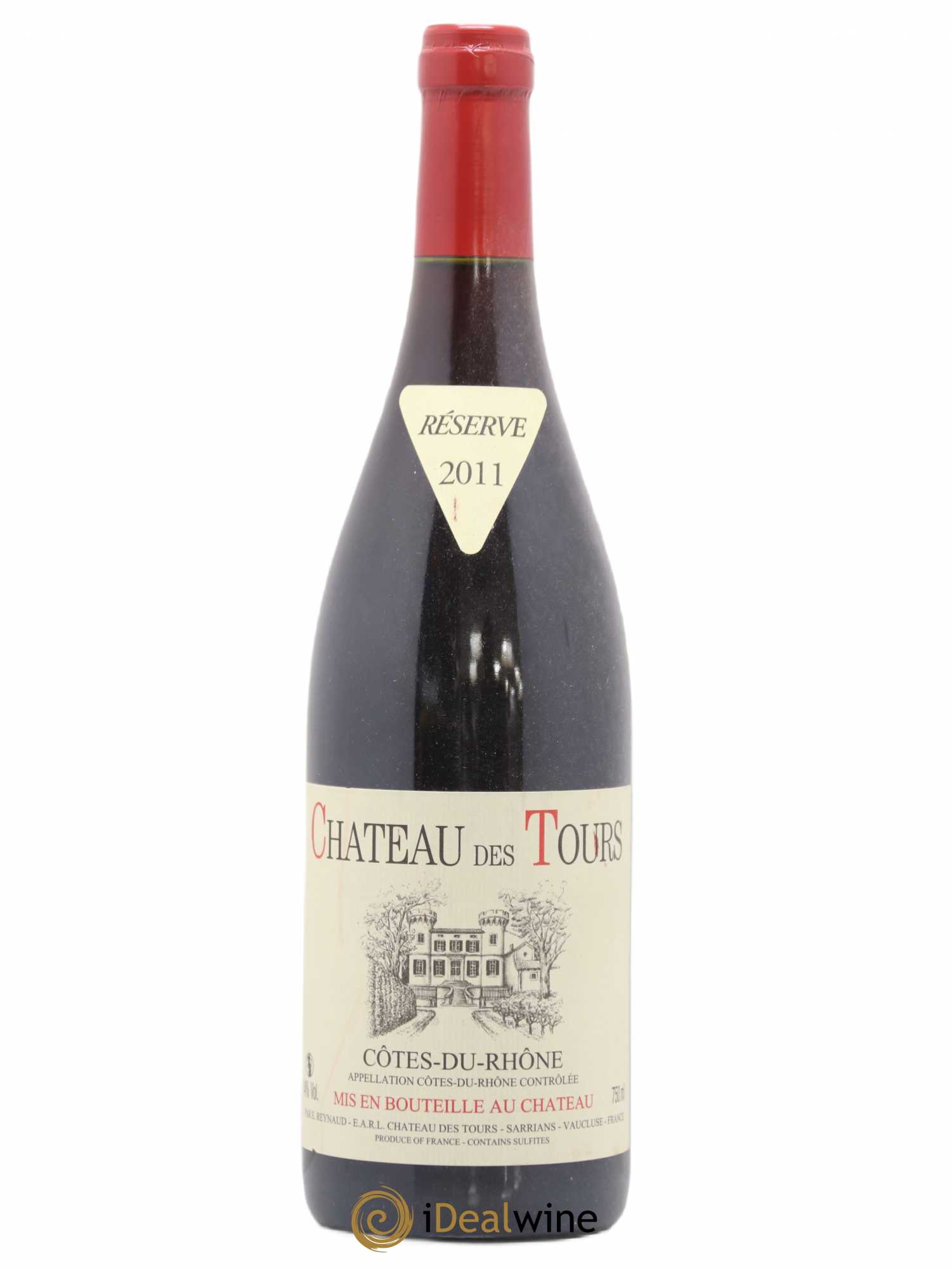 Côtes-du-Rhône Château des Tours Emmanuel Reynaud 2011 - Lot de 1 bouteille - 0