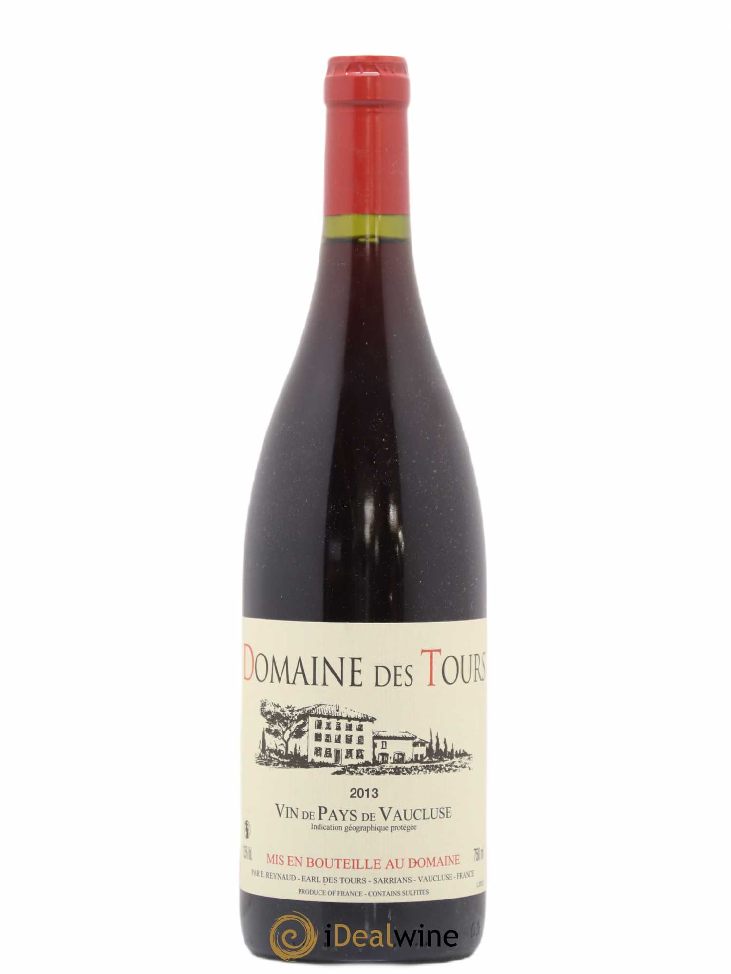 Vaucluse (Vin de Pays de Vaucluse) Domaine des Tours Emmanuel Reynaud 2013 - Lot de 1 bouteille - 0
