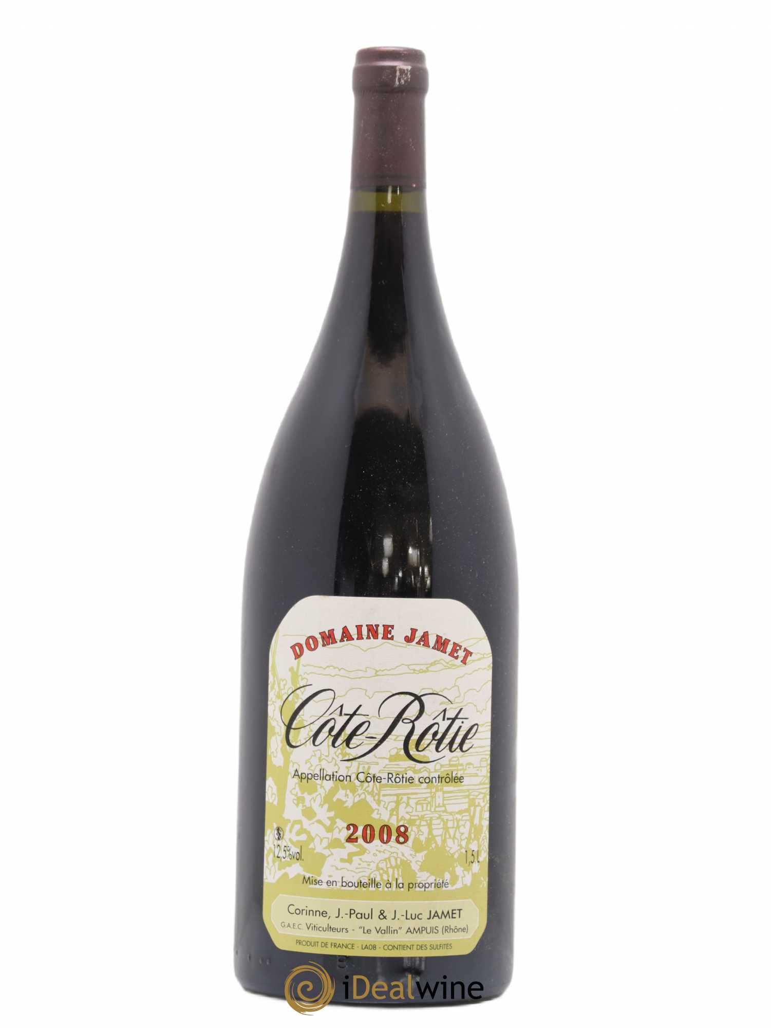 Côte-Rôtie Jamet (Domaine) 2008 - Lot de 1 magnum - 0