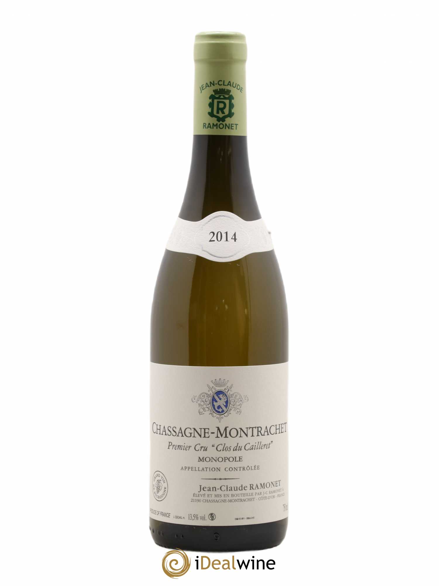 Chassagne-Montrachet 1er Cru Clos du Cailleret Ramonet (Domaine) 2014 - Posten von 1 Flasche - 0