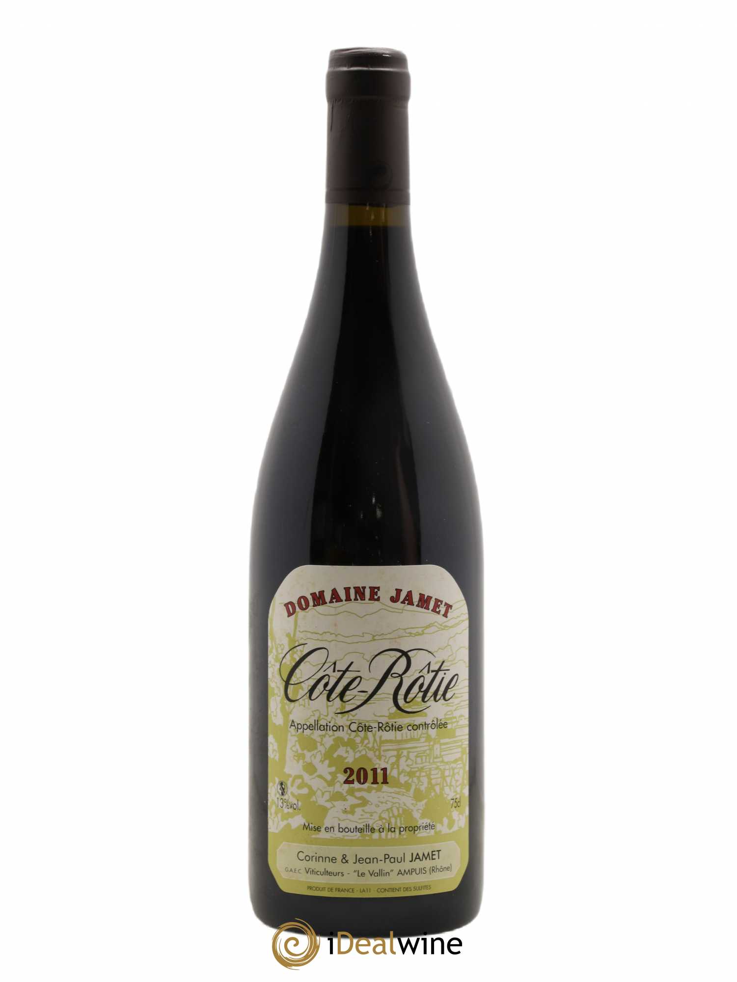 Côte-Rôtie Jamet (Domaine) 2011 - Lot de 1 bouteille - 0