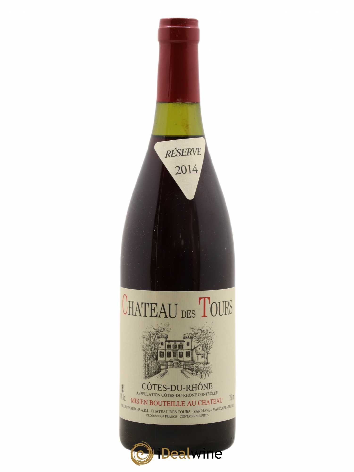 Côtes-du-Rhône Château des Tours Emmanuel Reynaud 2014 - Lot de 1 bouteille - 0