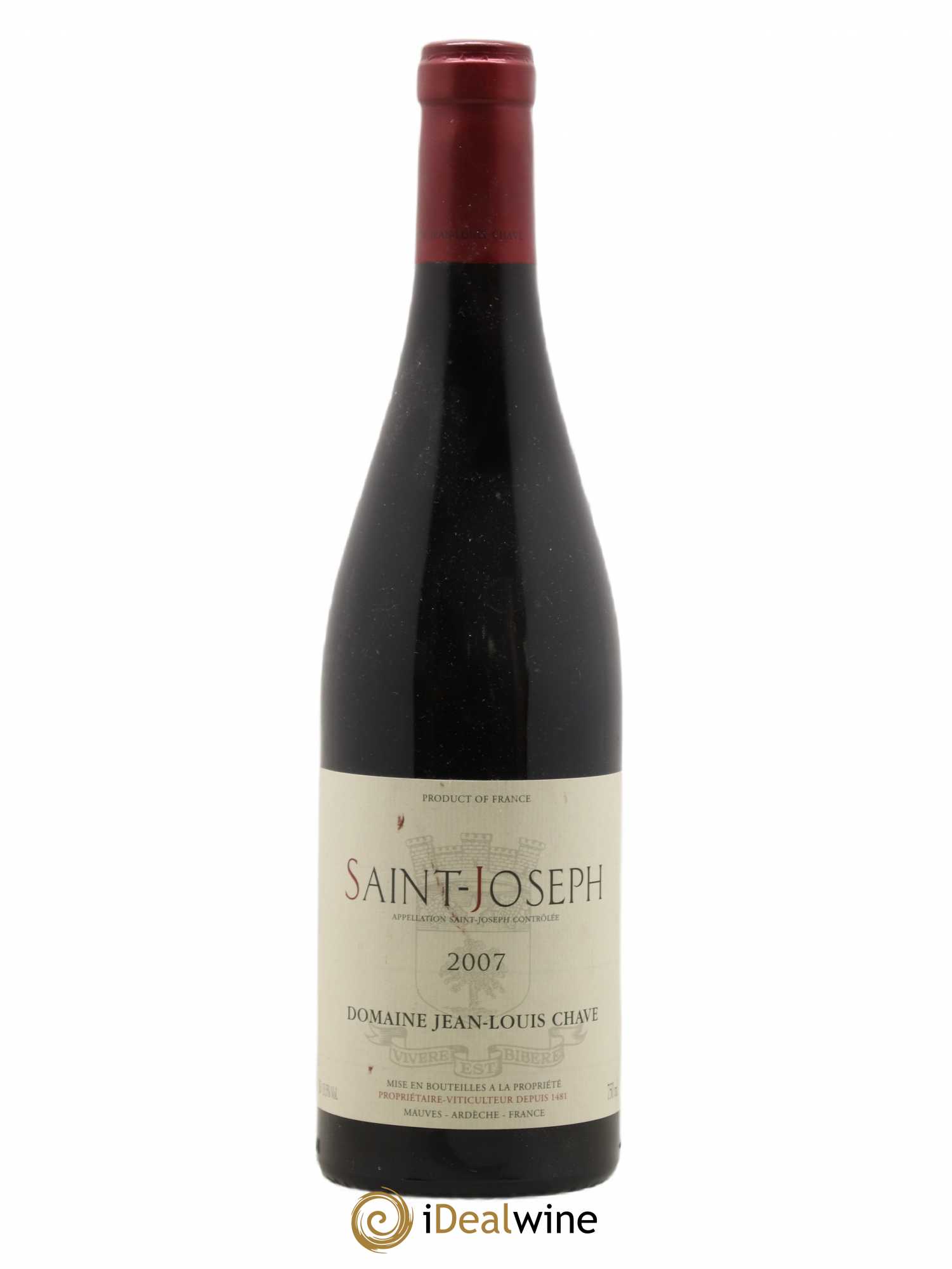 Saint-Joseph Jean-Louis Chave 2007 - Lot de 1 bouteille - 0