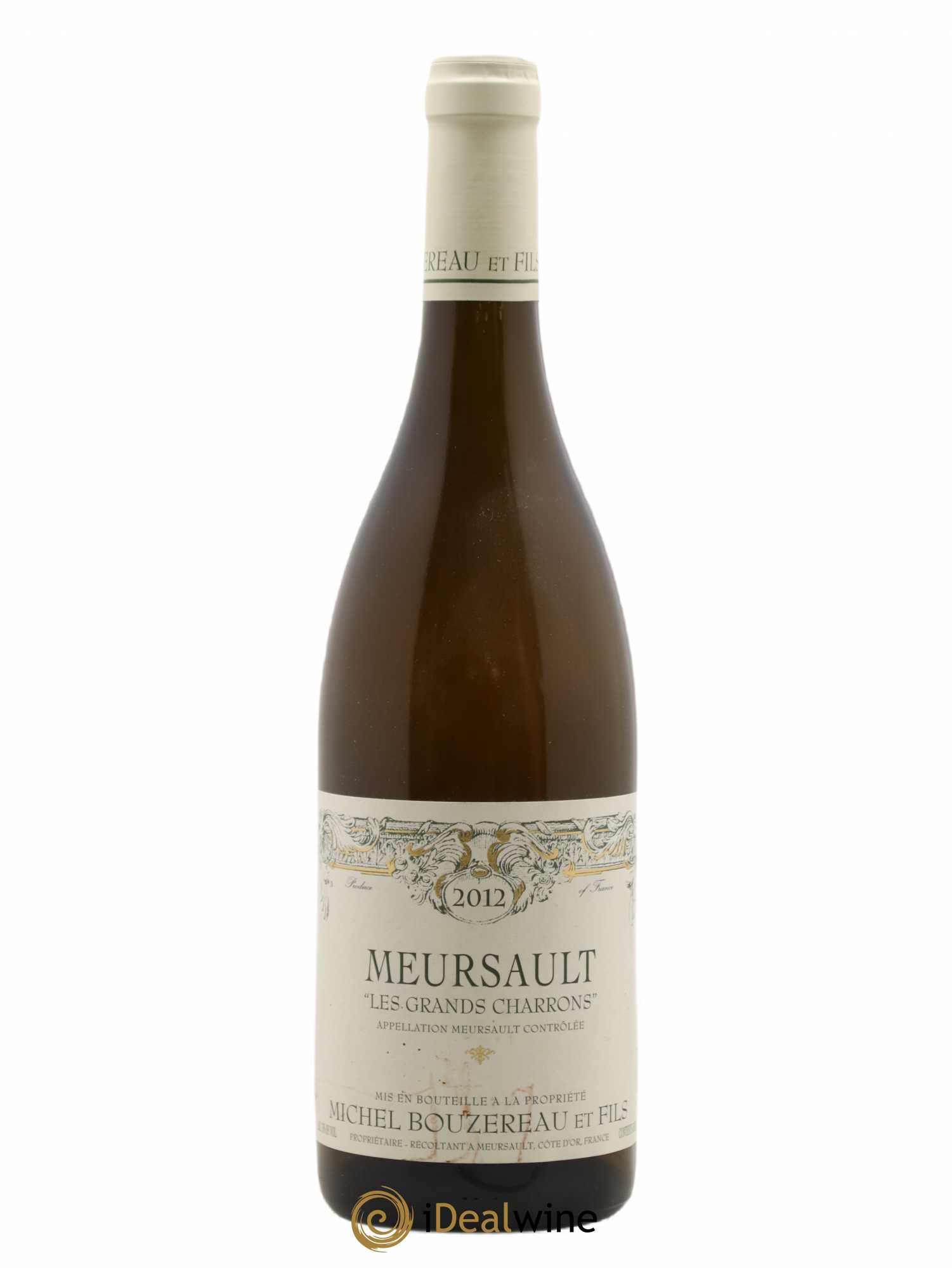 Meursault Les Grands Charrons Michel Bouzereau et Fils (Domaine) 2012 - Lot de 1 bouteille - 0