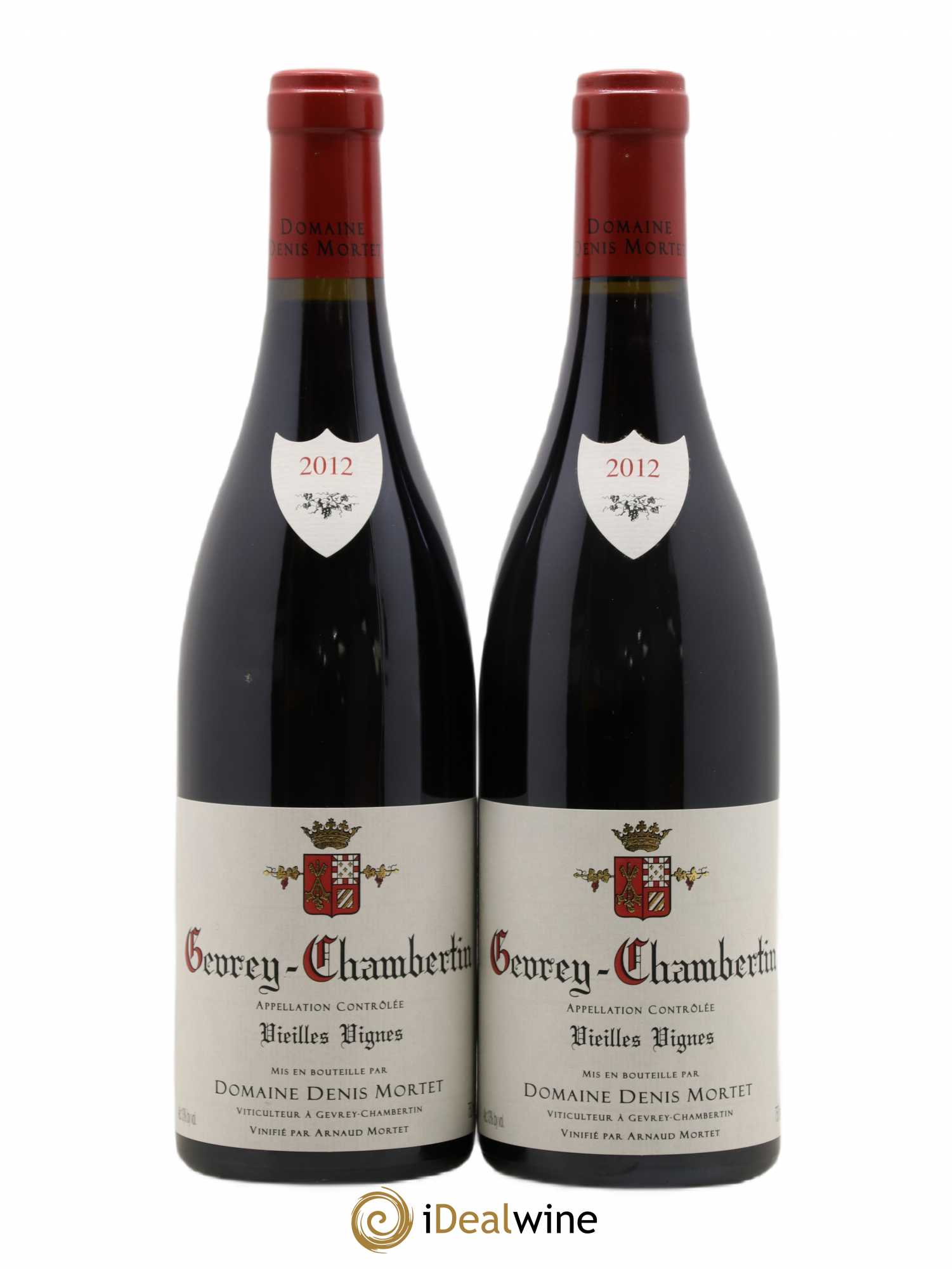Gevrey-Chambertin Vieilles vignes Denis Mortet (Domaine) 2012 - Lot de 2 bouteilles - 0