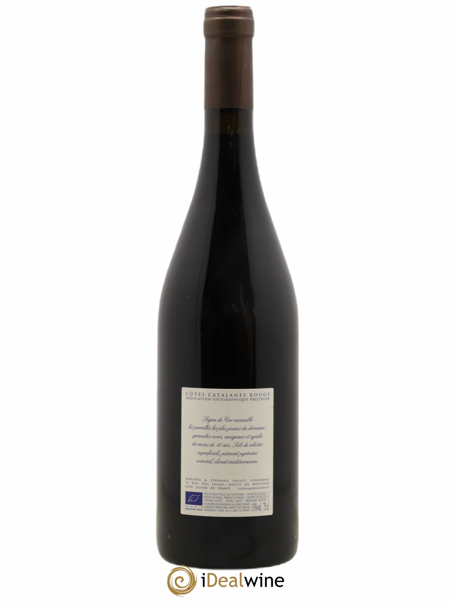 Côtes Catalanes (VDP des Côtes Catalanes) Le Roc Des Anges Segna De Cor 2015 - Lot de 1 bouteille - 1