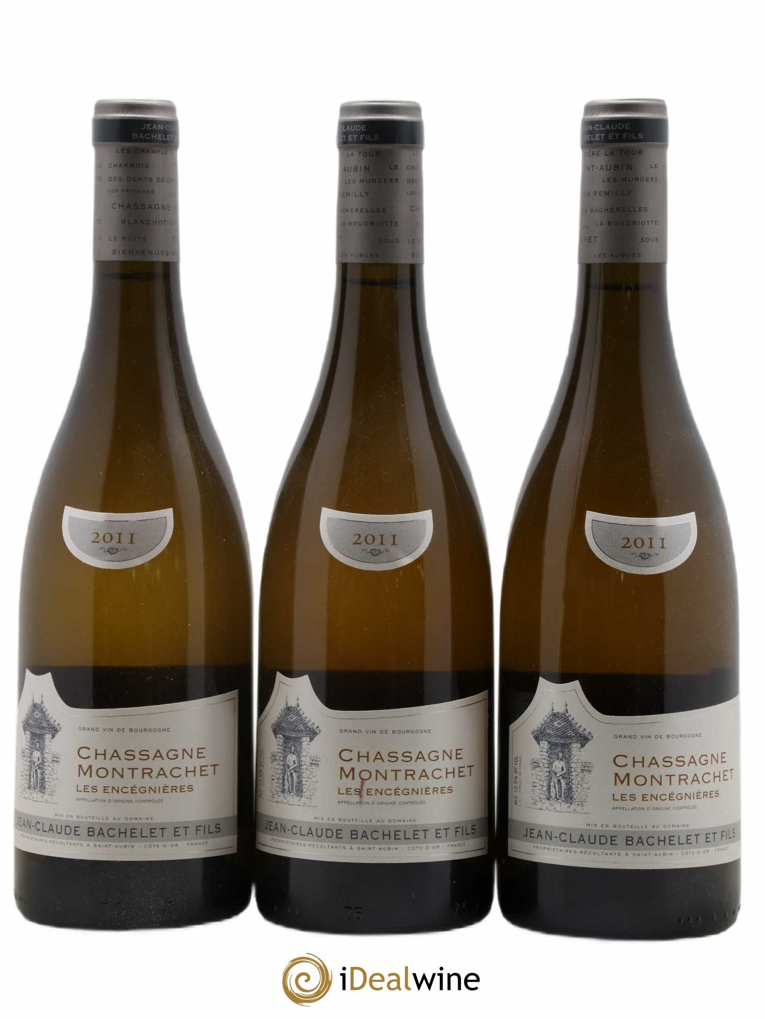 Chassagne-Montrachet Les Encégnières Jean-Claude Bachelet (Domaine) 2011 - Lot de 3 bouteilles - 0